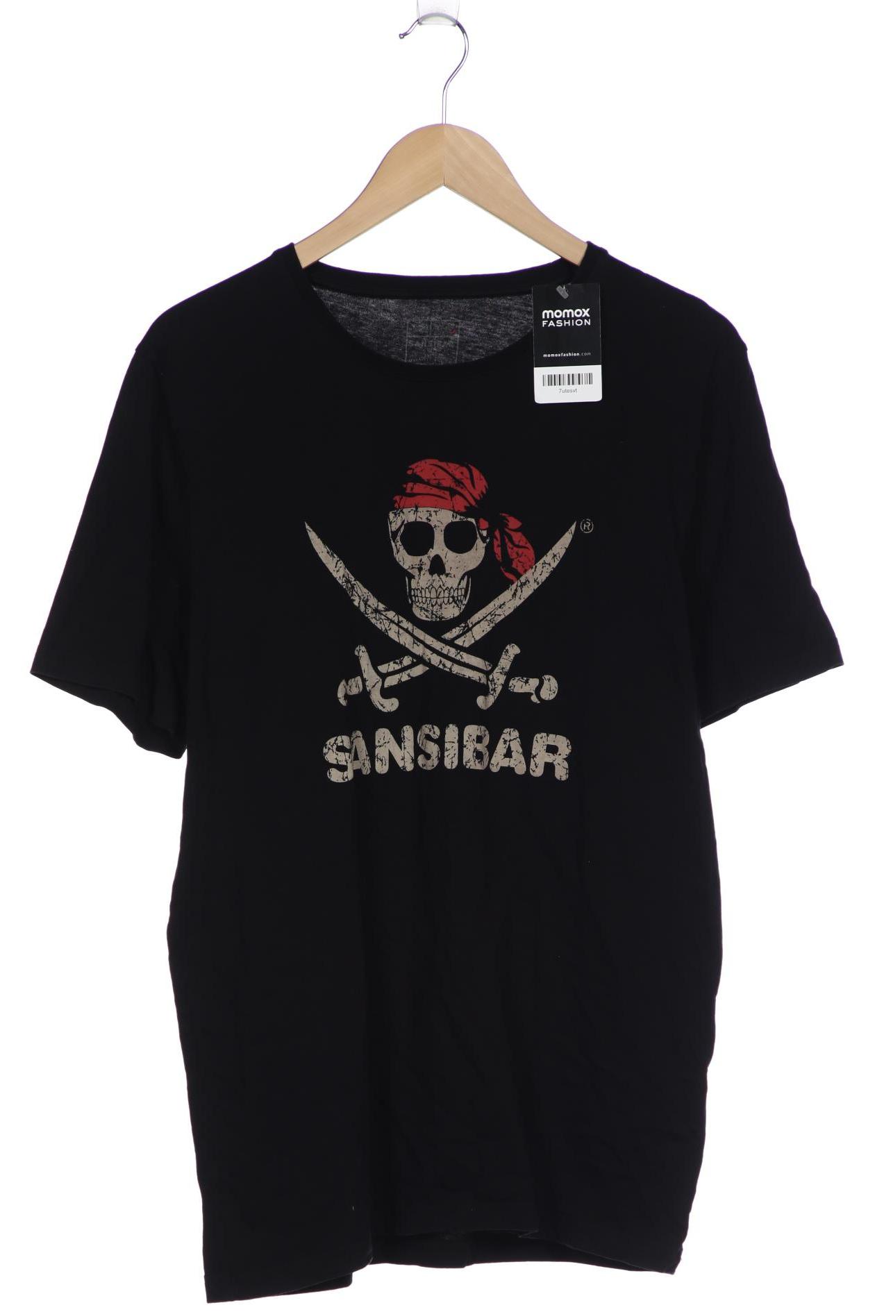 

SANSIBAR Herren T-Shirt, schwarz