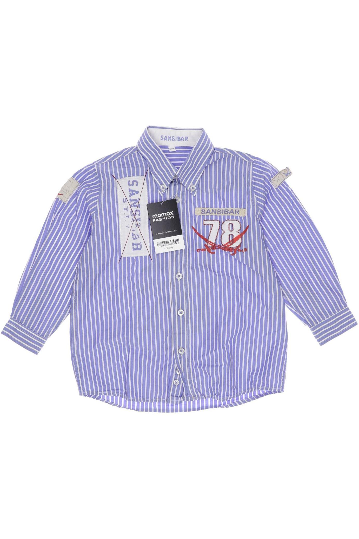

SANSIBAR Jungen Hemd, blau