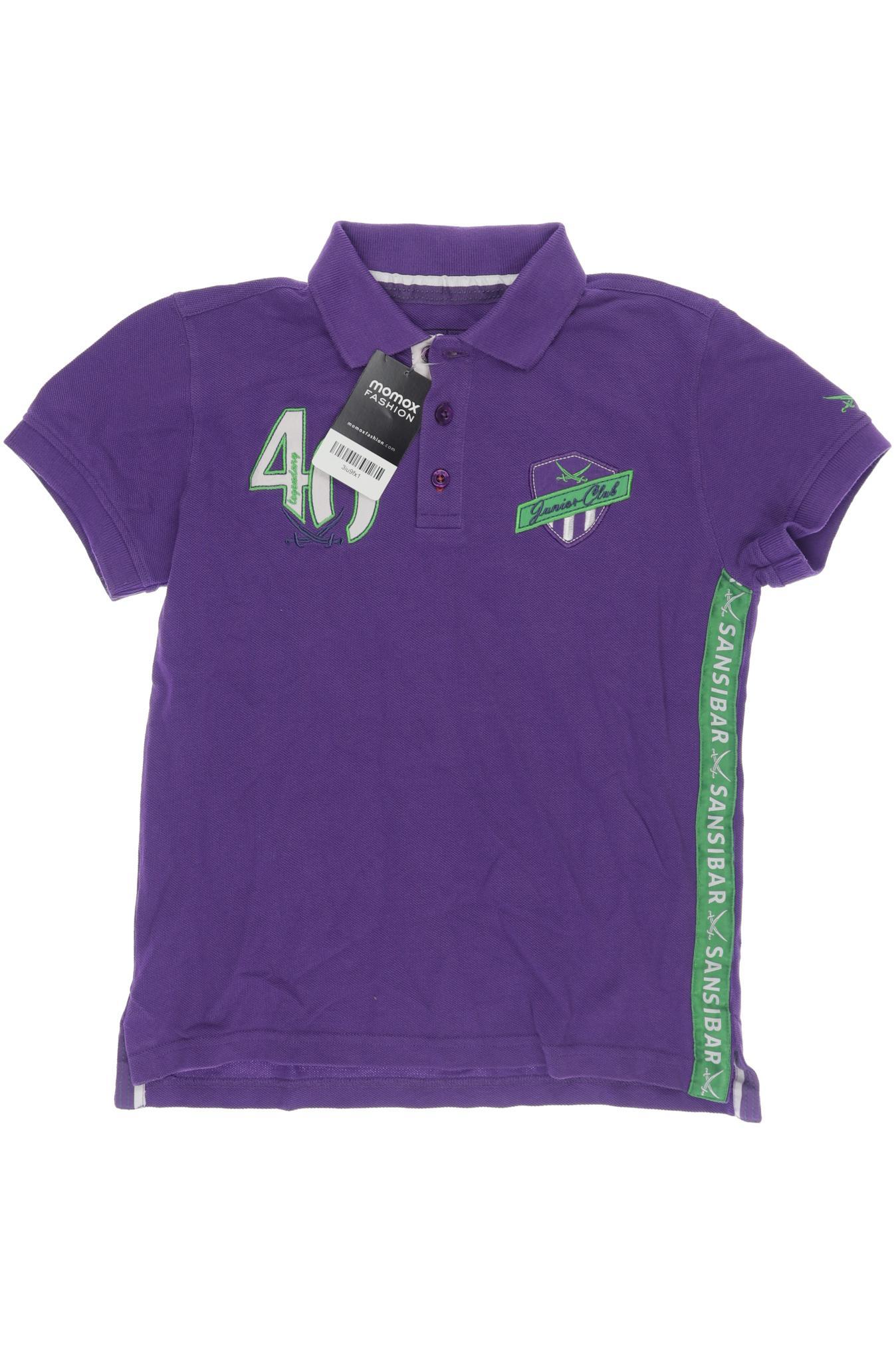 

Sansibar Herren Poloshirt, flieder, Gr. 140