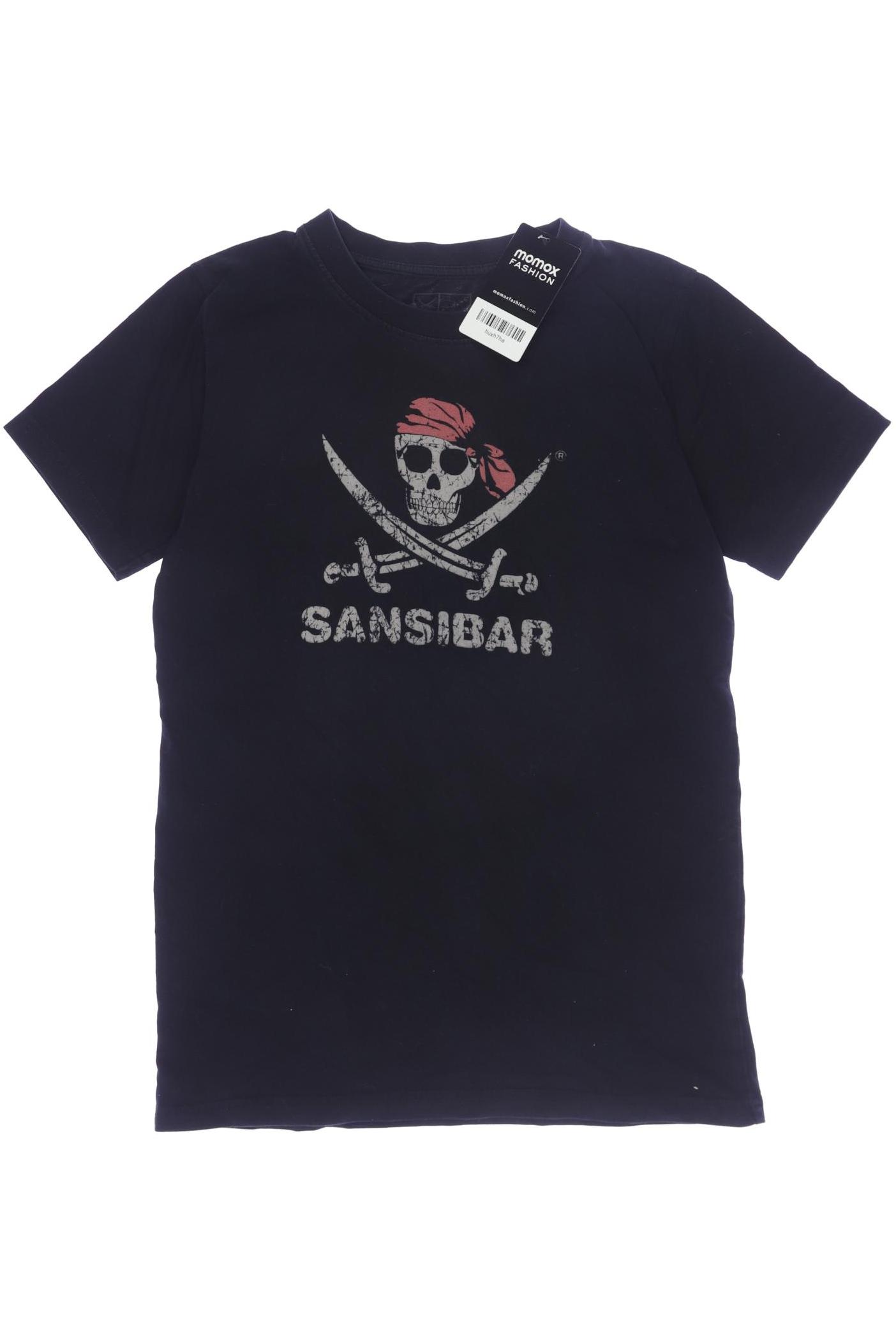 

SANSIBAR Jungen T-Shirt, schwarz