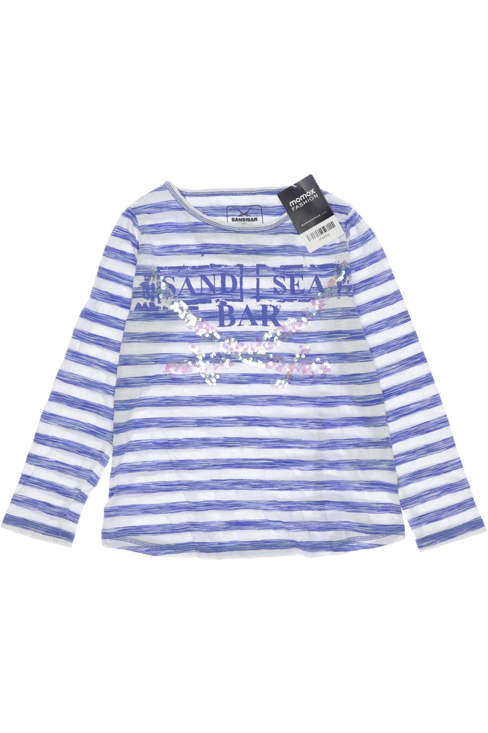 

Sansibar Damen Langarmshirt, blau, Gr. 128