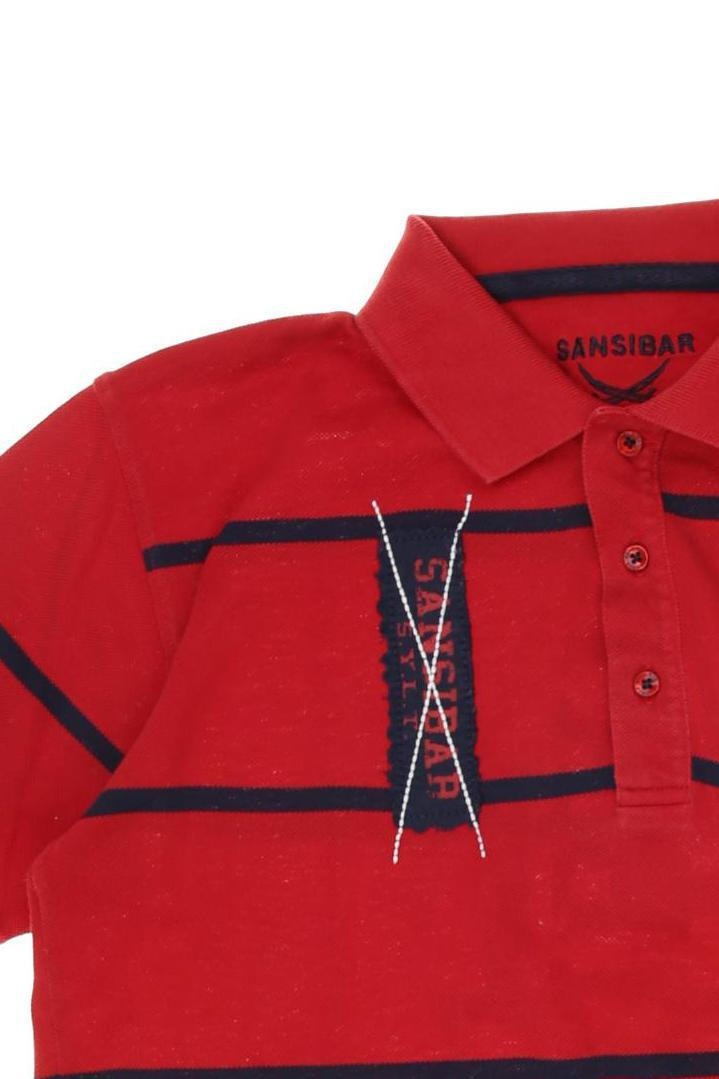 Thumbnail - Sansibar Mädchen Poloshirt, rot, Gr. 140