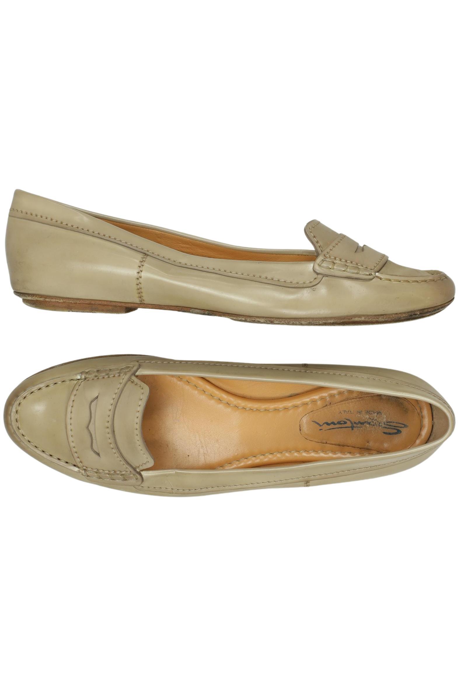

Santoni Damen Ballerinas, beige, Gr. 38.5