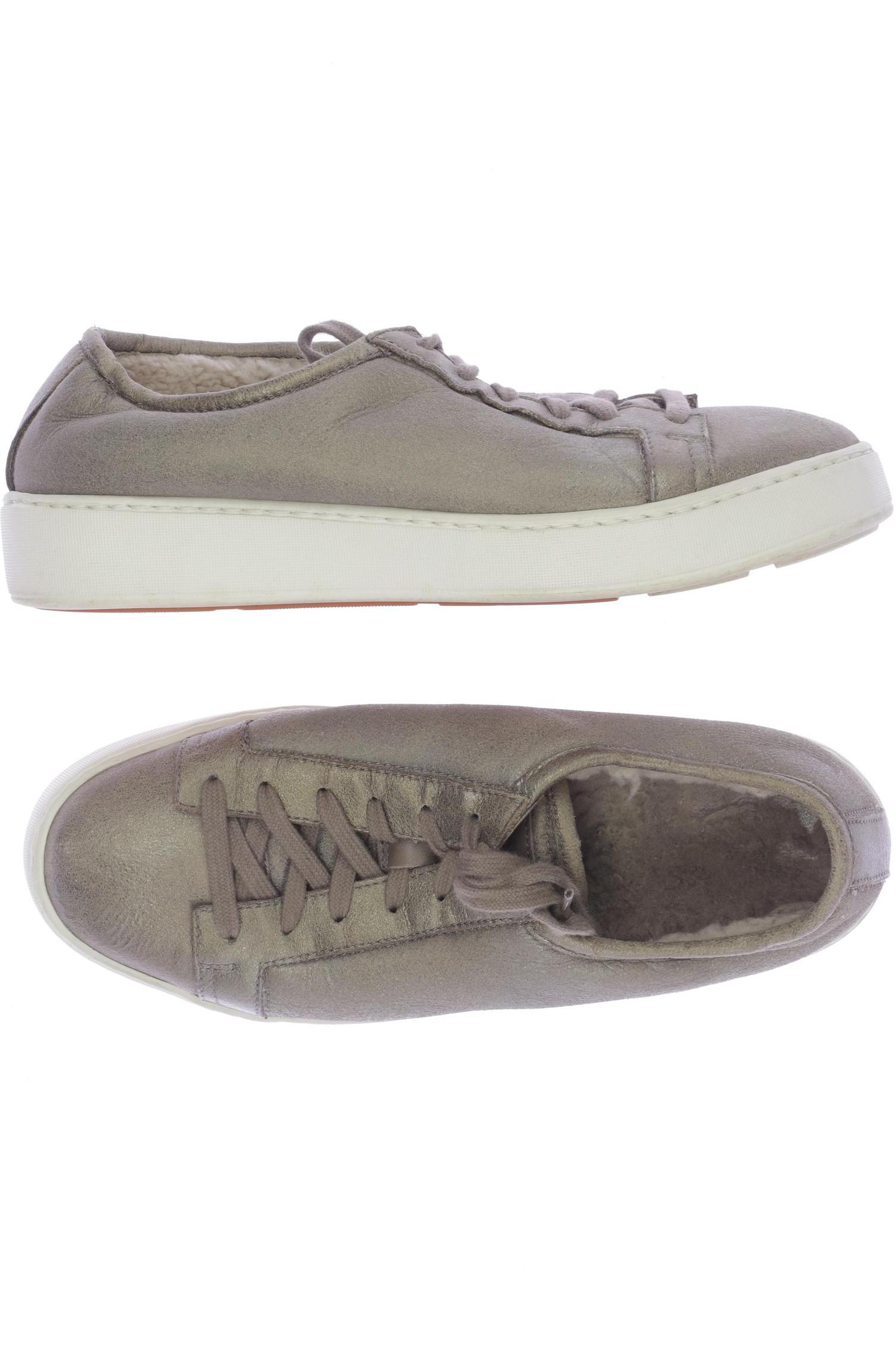 

Santoni Damen Halbschuh, beige, Gr. 37