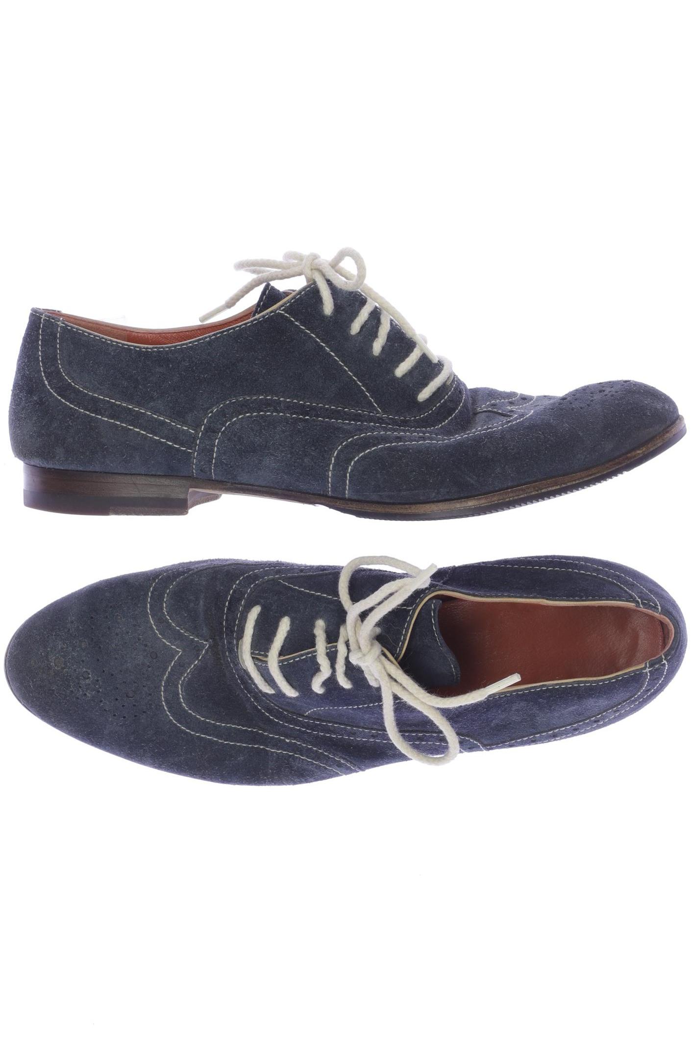 

Santoni Damen Halbschuh, marineblau, Gr. 37