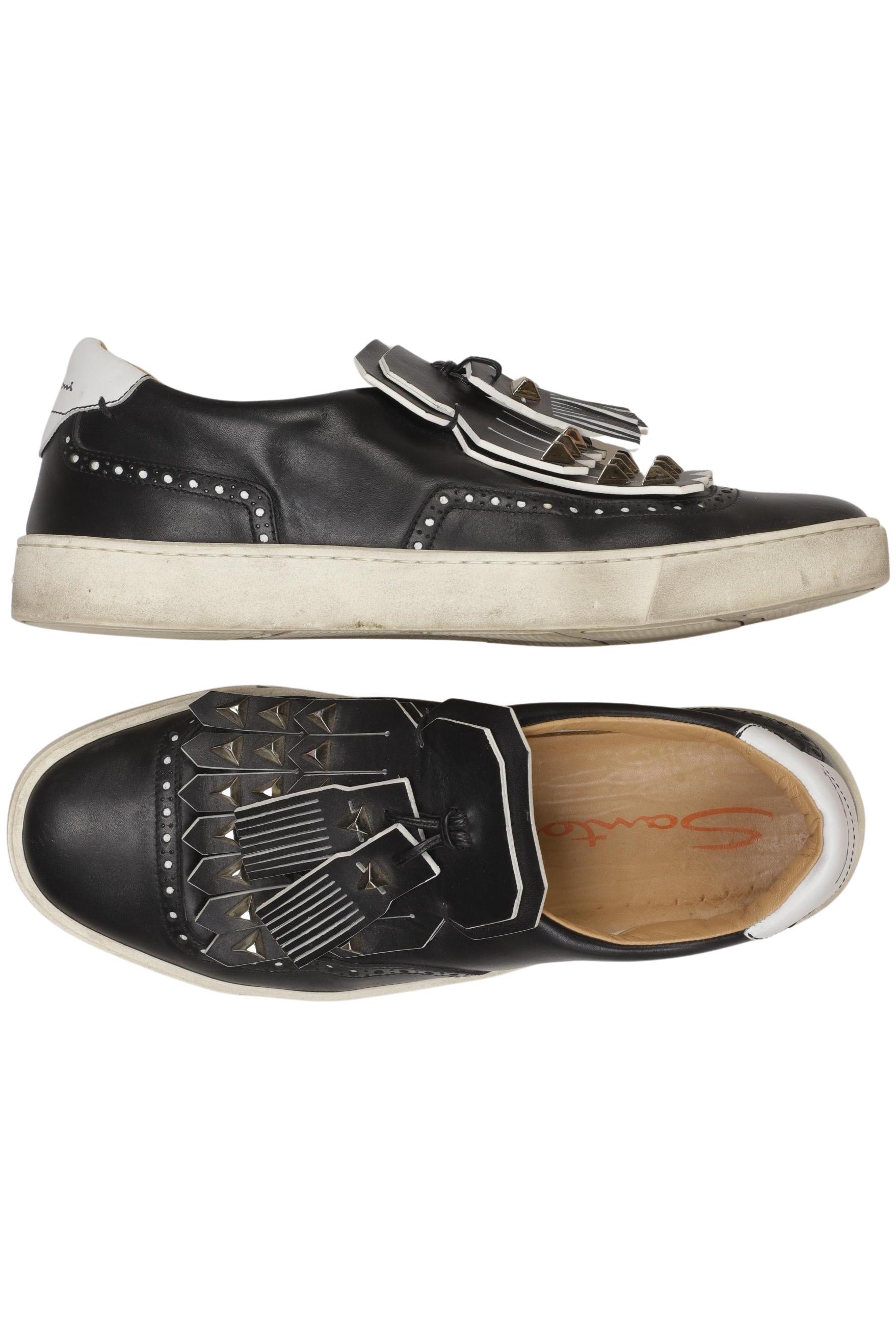 

Santoni Damen Halbschuh, schwarz, Gr. 40