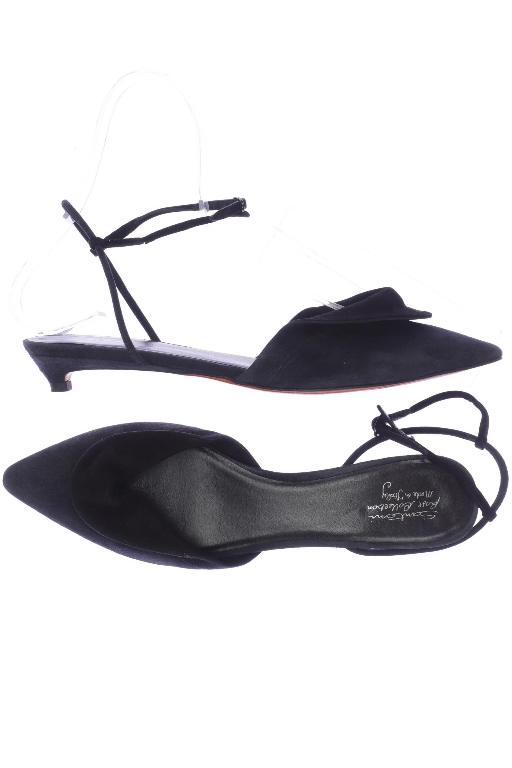 

Santoni Damen Sandale, schwarz, Gr. 40