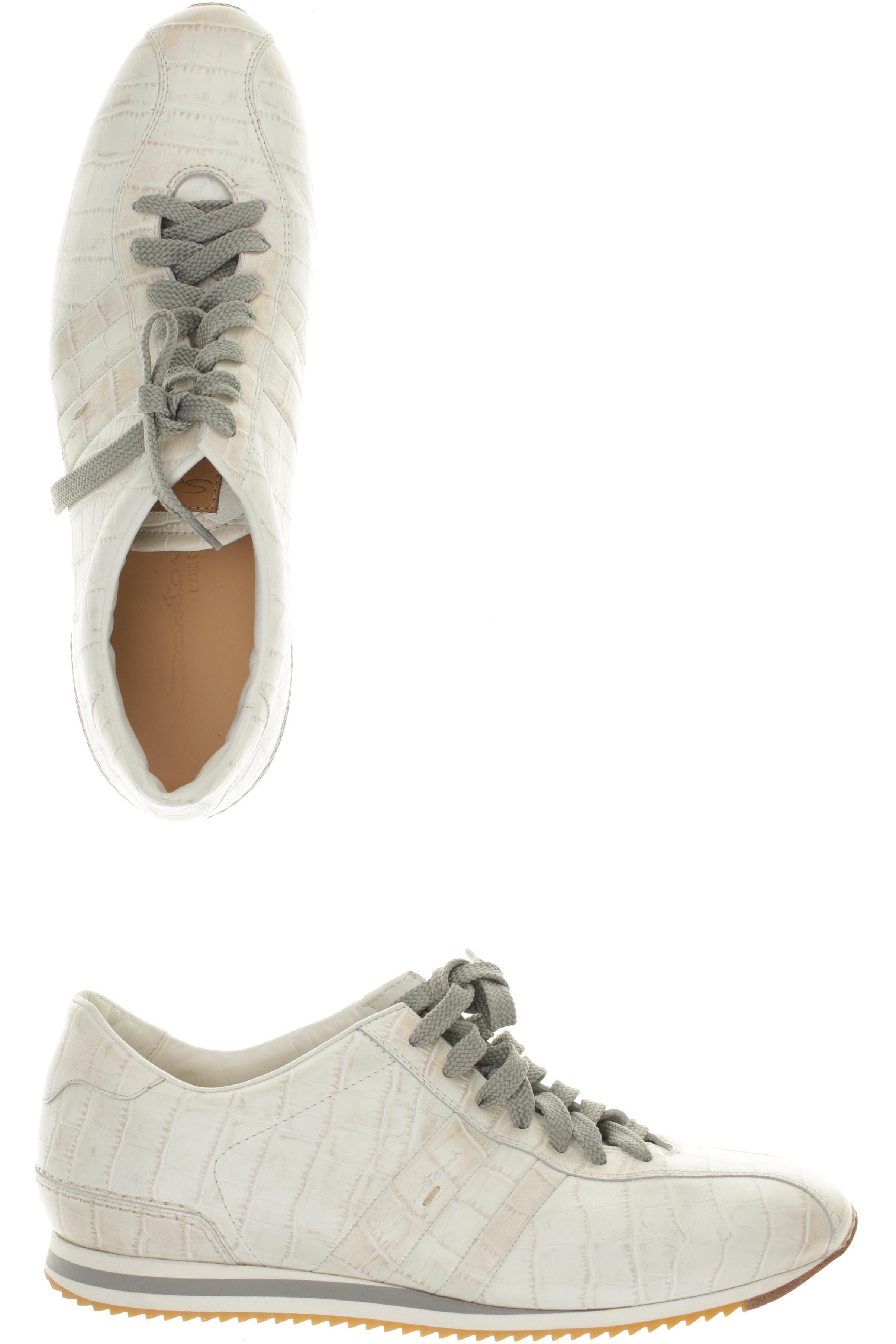 

Santoni Damen Sneakers, silber, Gr. 41