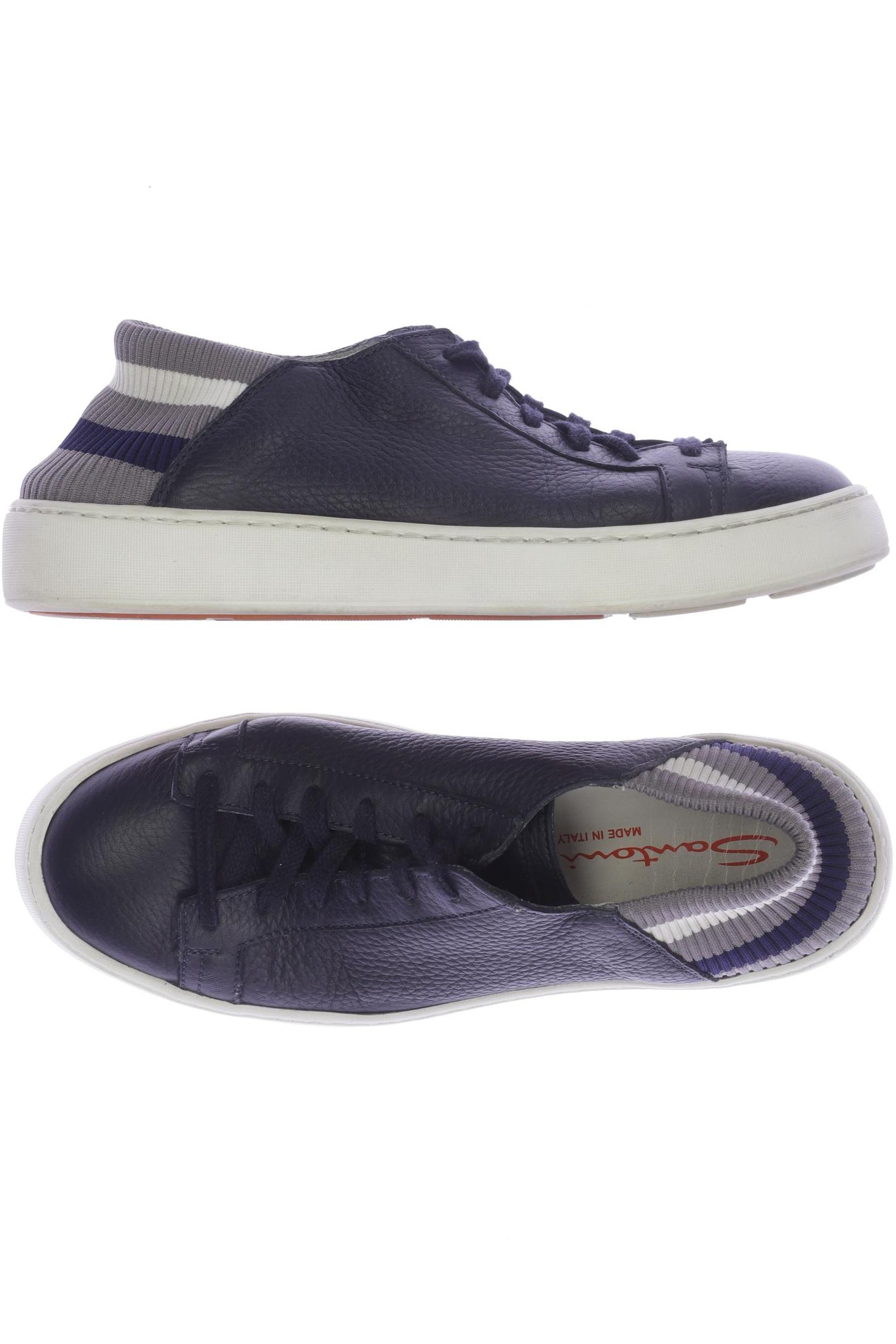 

Santoni Damen Sneakers, marineblau