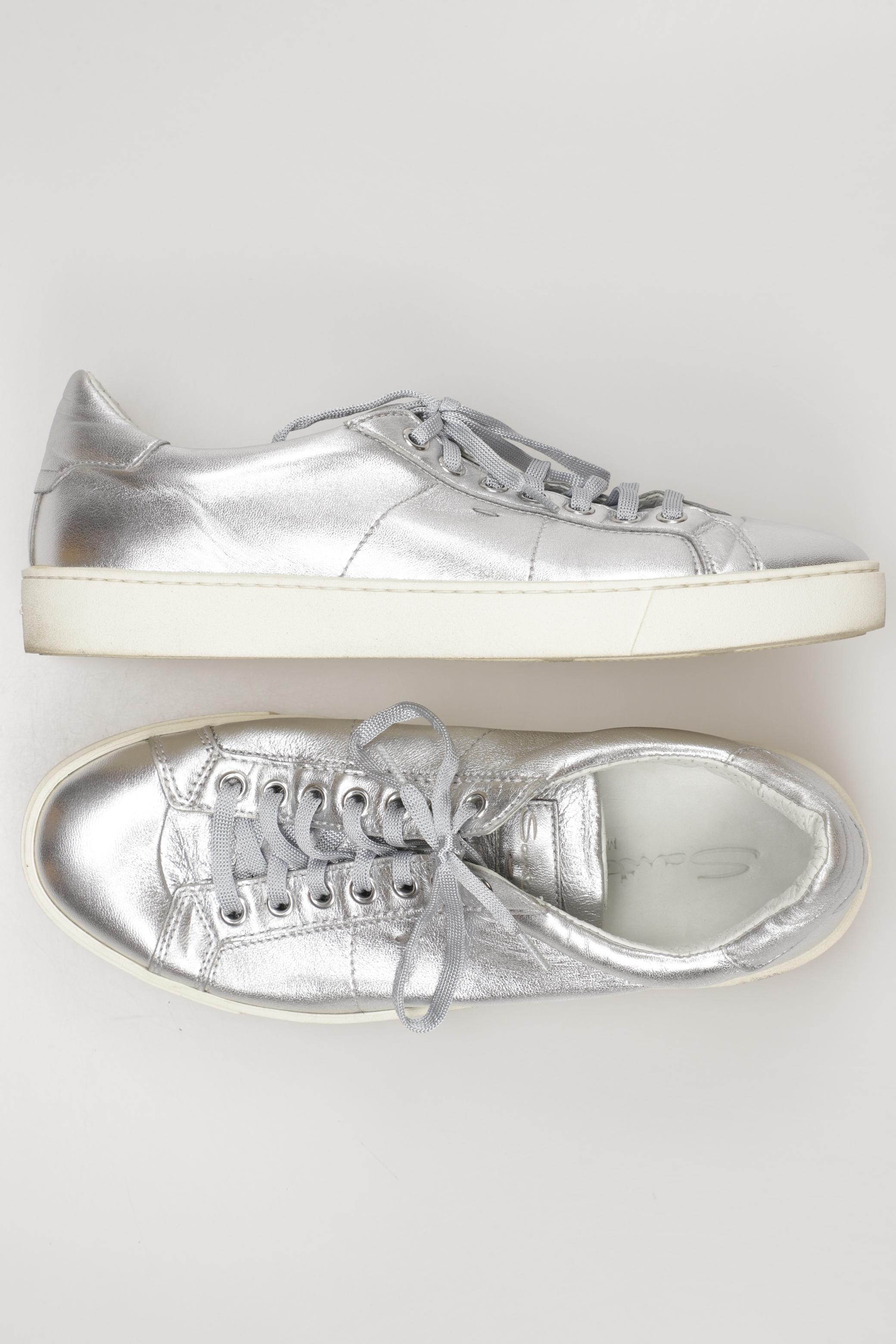 

Santoni Damen Sneakers, silber, Gr. 38