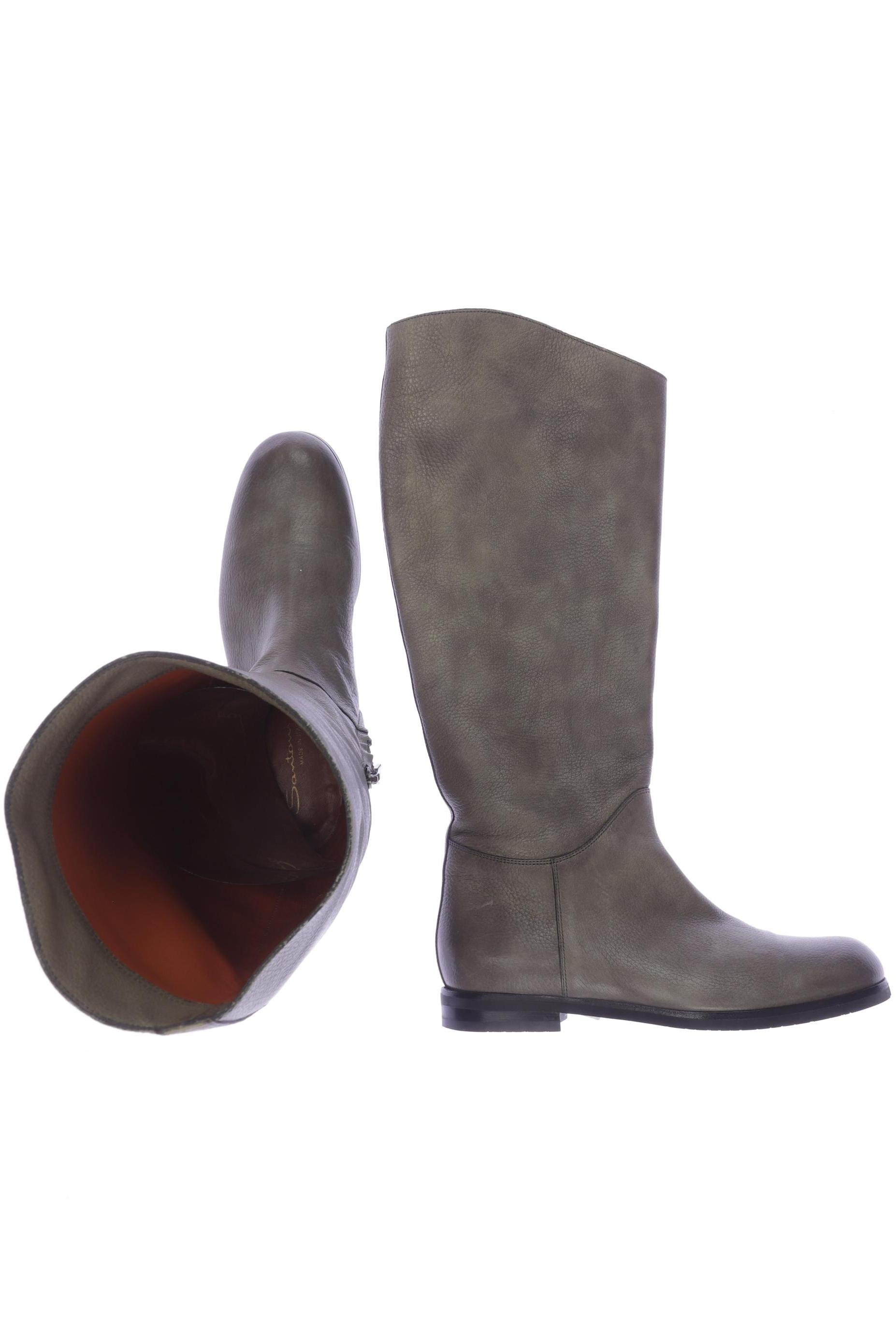 

Santoni Damen Stiefel, grau, Gr. 37.5