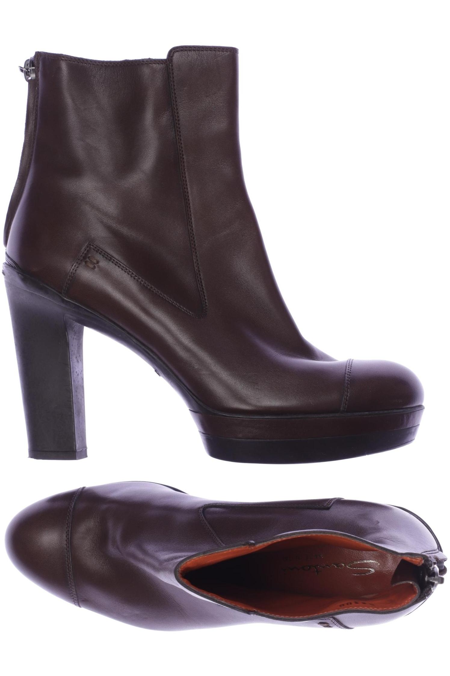 

Santoni Damen Stiefelette, braun, Gr. 36.5