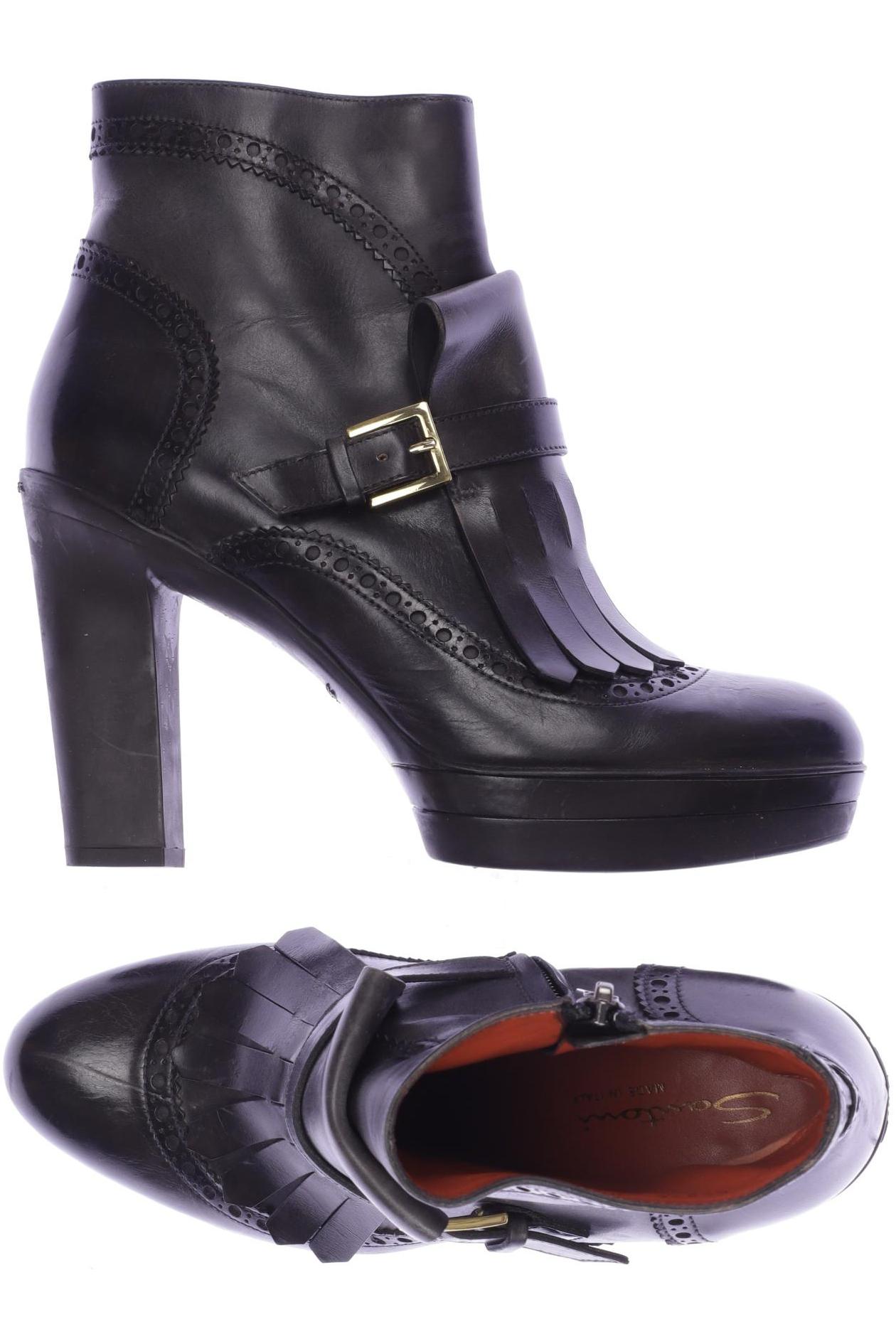 

Santoni Damen Stiefelette, schwarz, Gr. 36.5