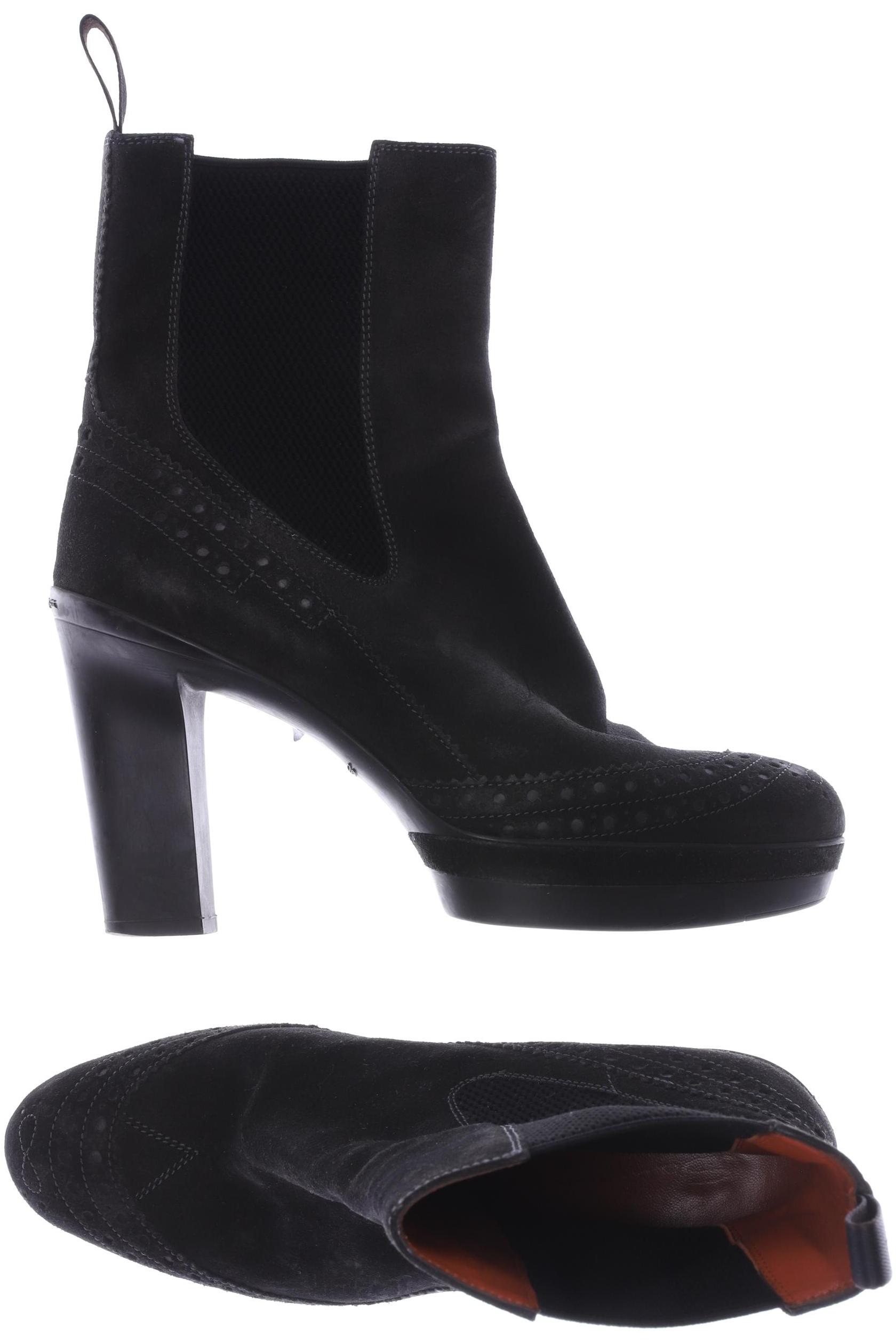 

Santoni Damen Stiefelette, schwarz