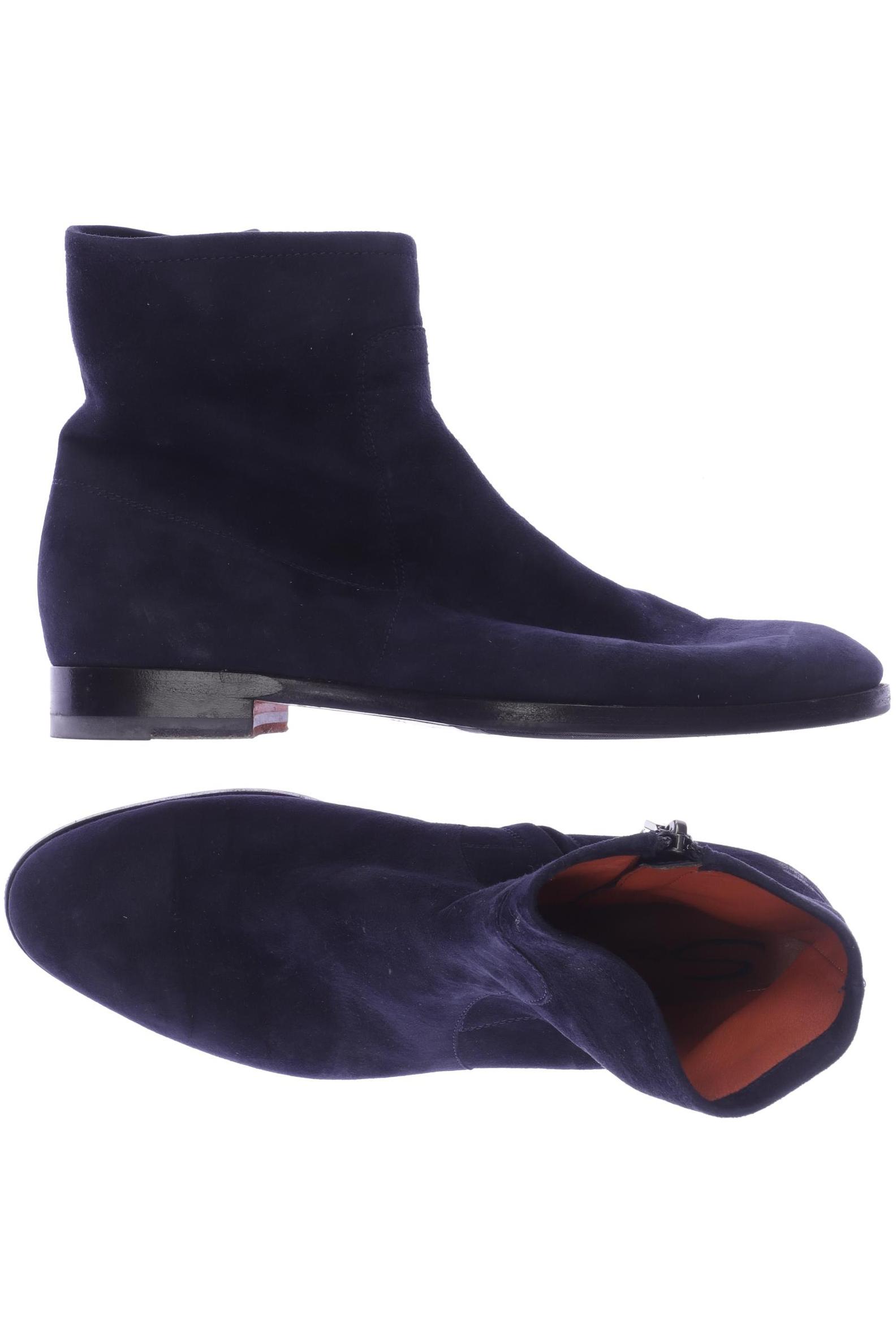 

Santoni Damen Stiefelette, marineblau