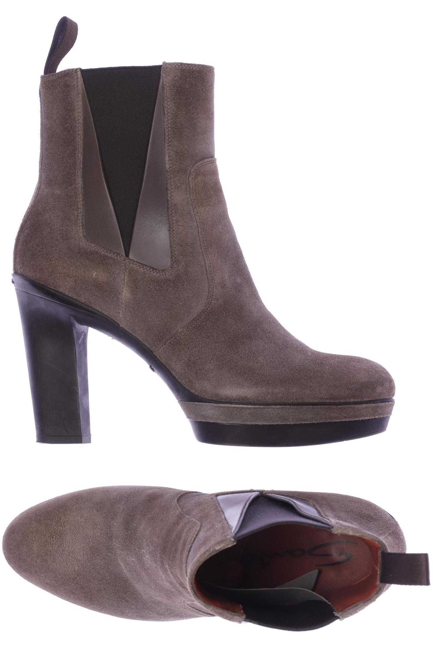 

Santoni Damen Stiefelette, braun, Gr. 38