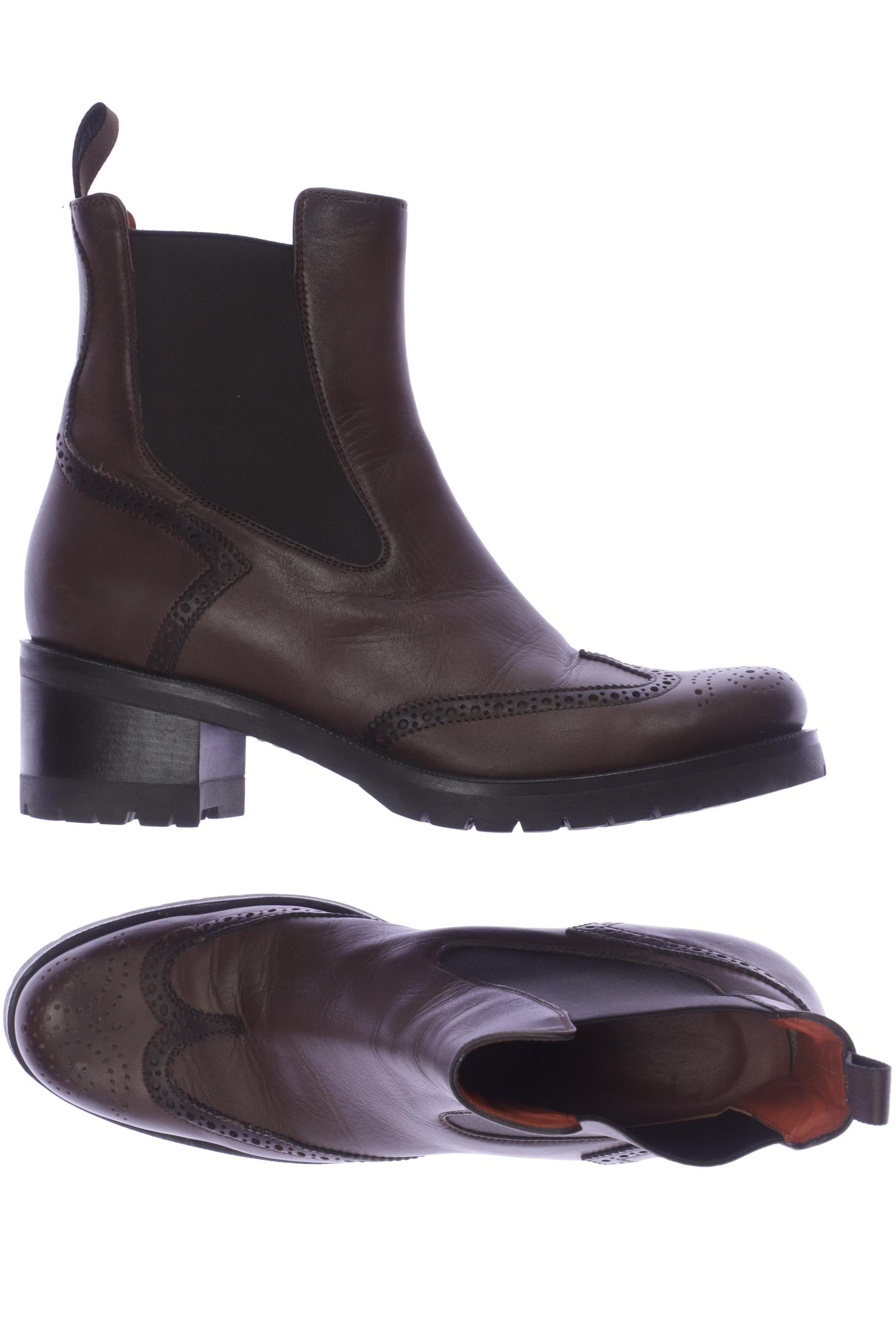 

Santoni Damen Stiefelette, braun, Gr. 40