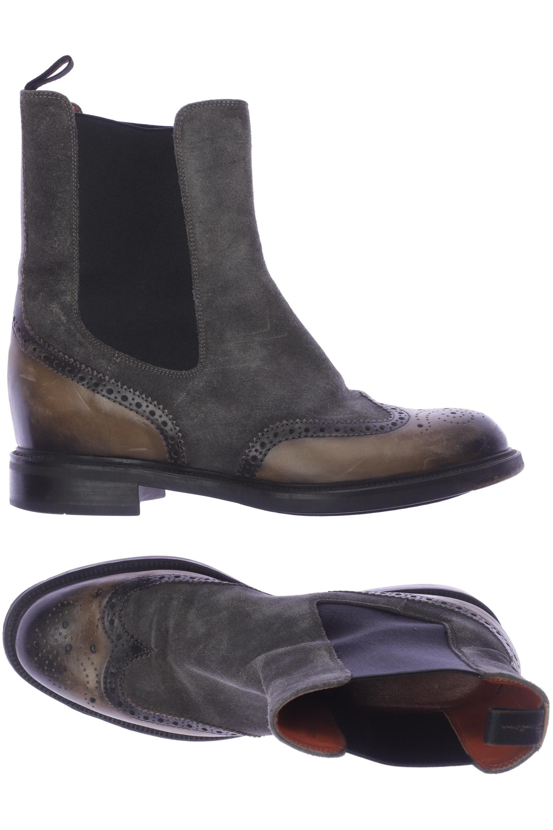 

Santoni Damen Stiefelette, grau, Gr. 38.5