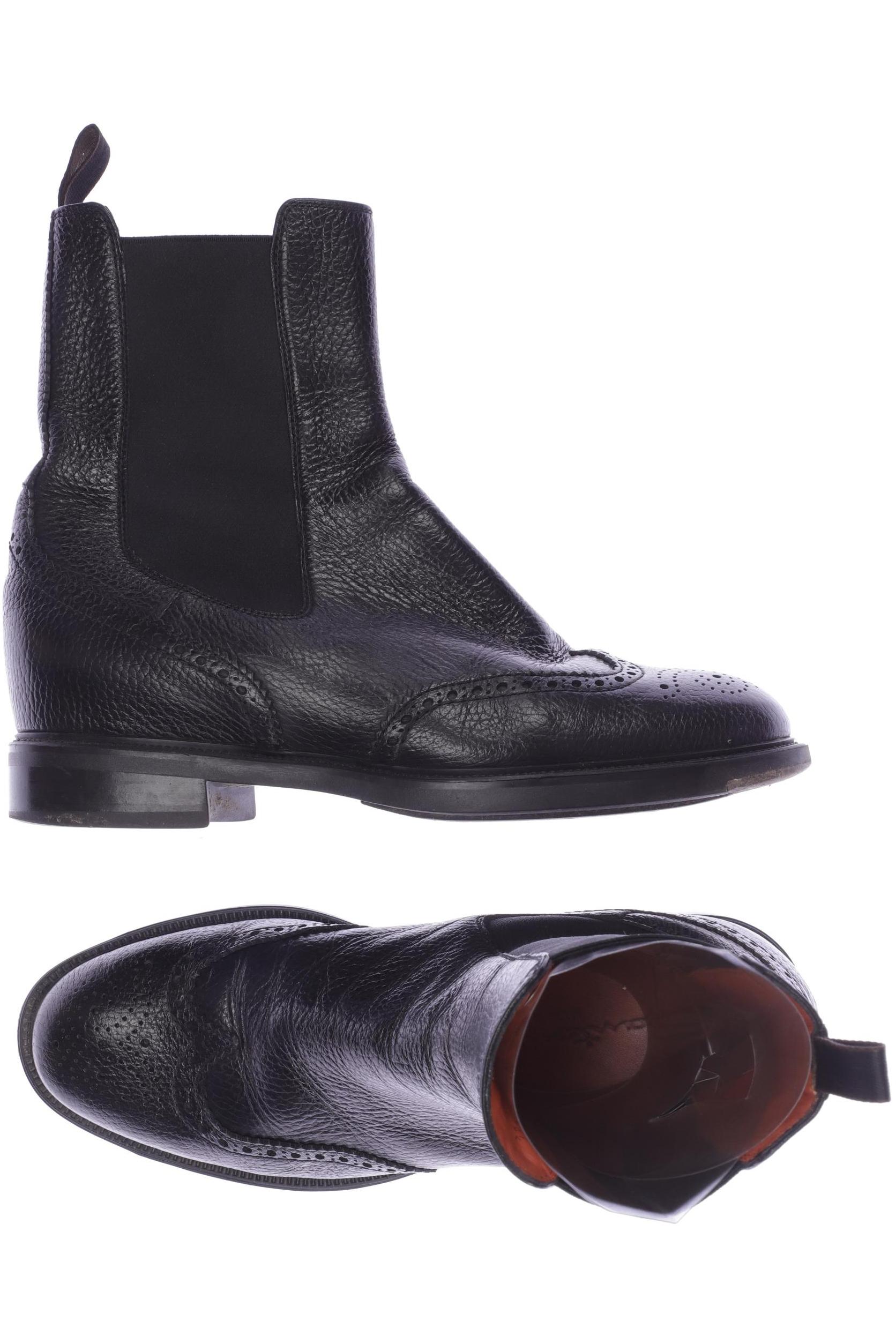 

Santoni Damen Stiefelette, schwarz