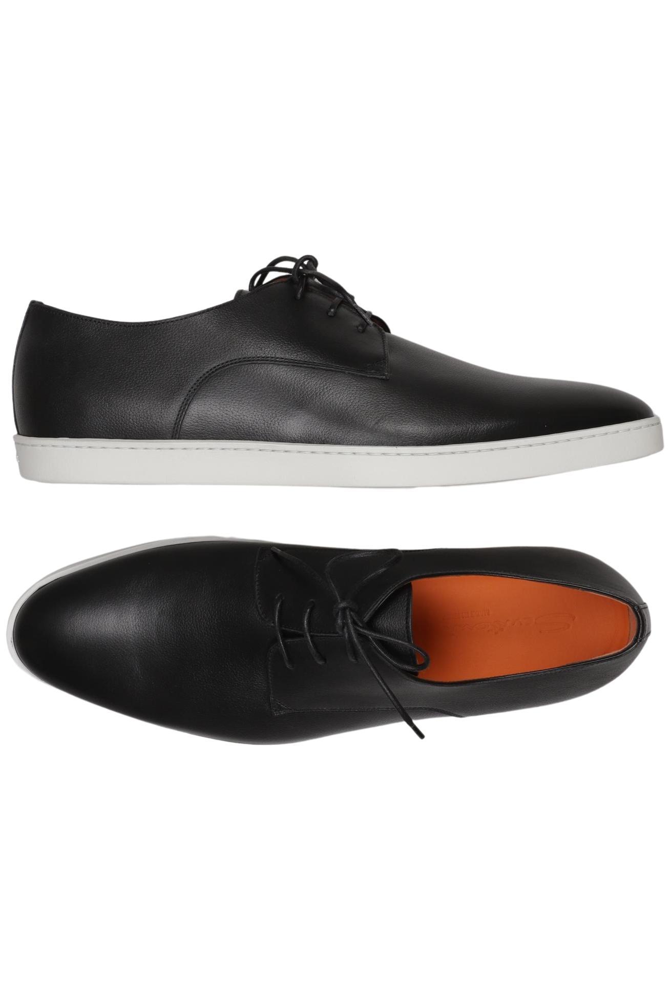 

Santoni Herren Halbschuh, schwarz, Gr. 11