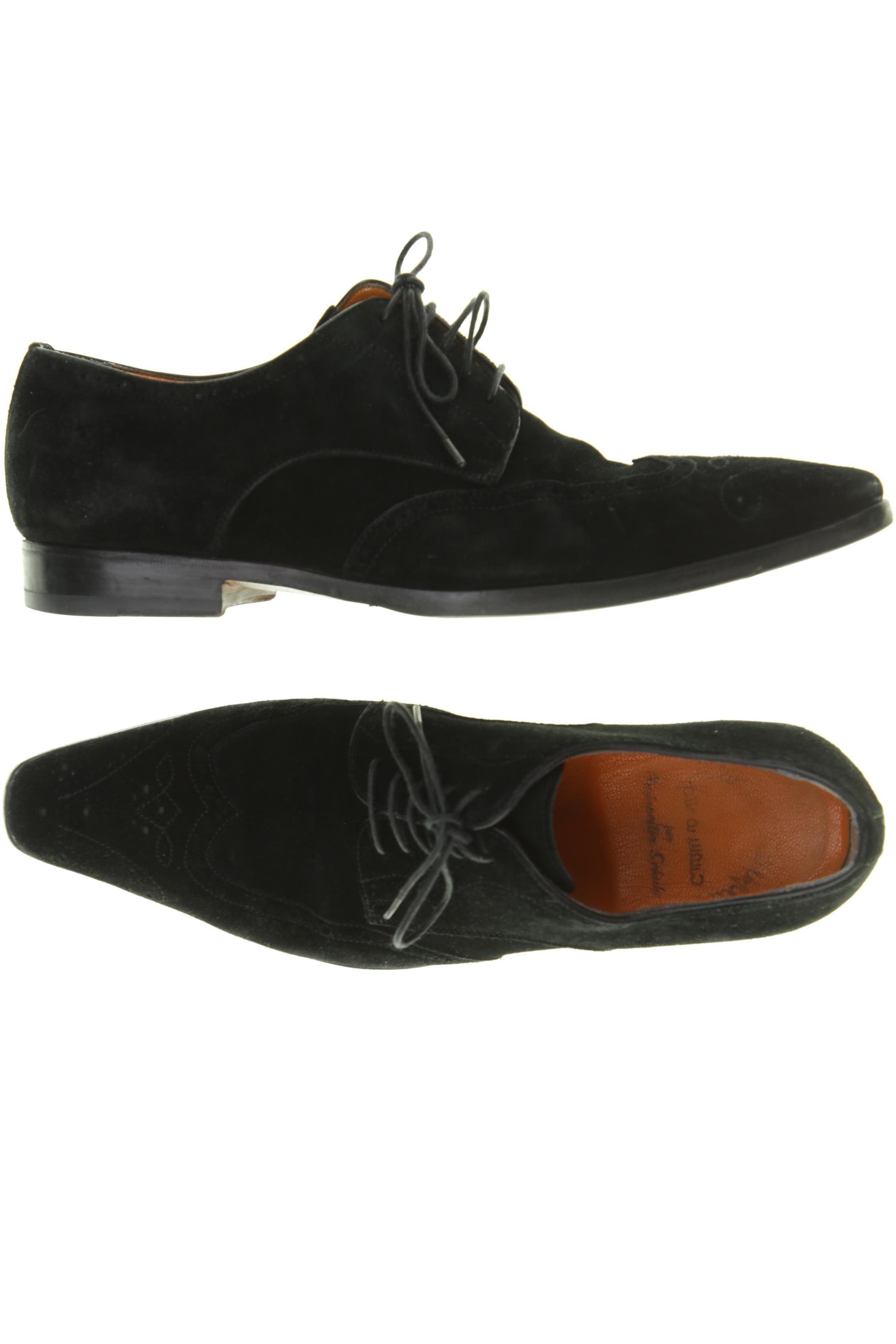 

Santoni Herren Halbschuh, schwarz, Gr. 7