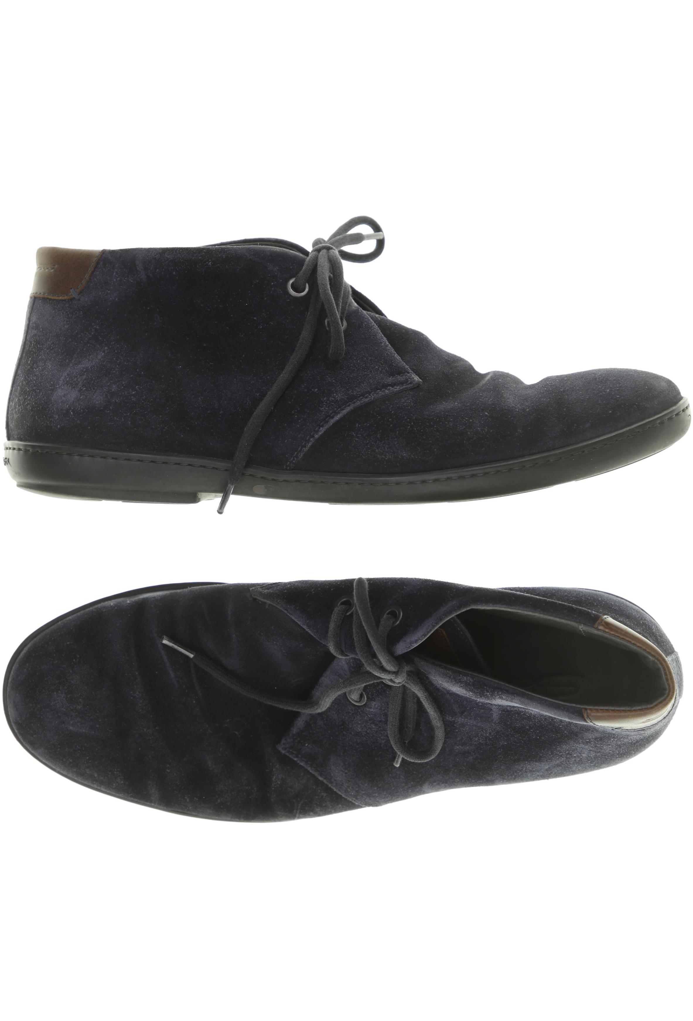 

Santoni Herren Halbschuh, blau, Gr. 7