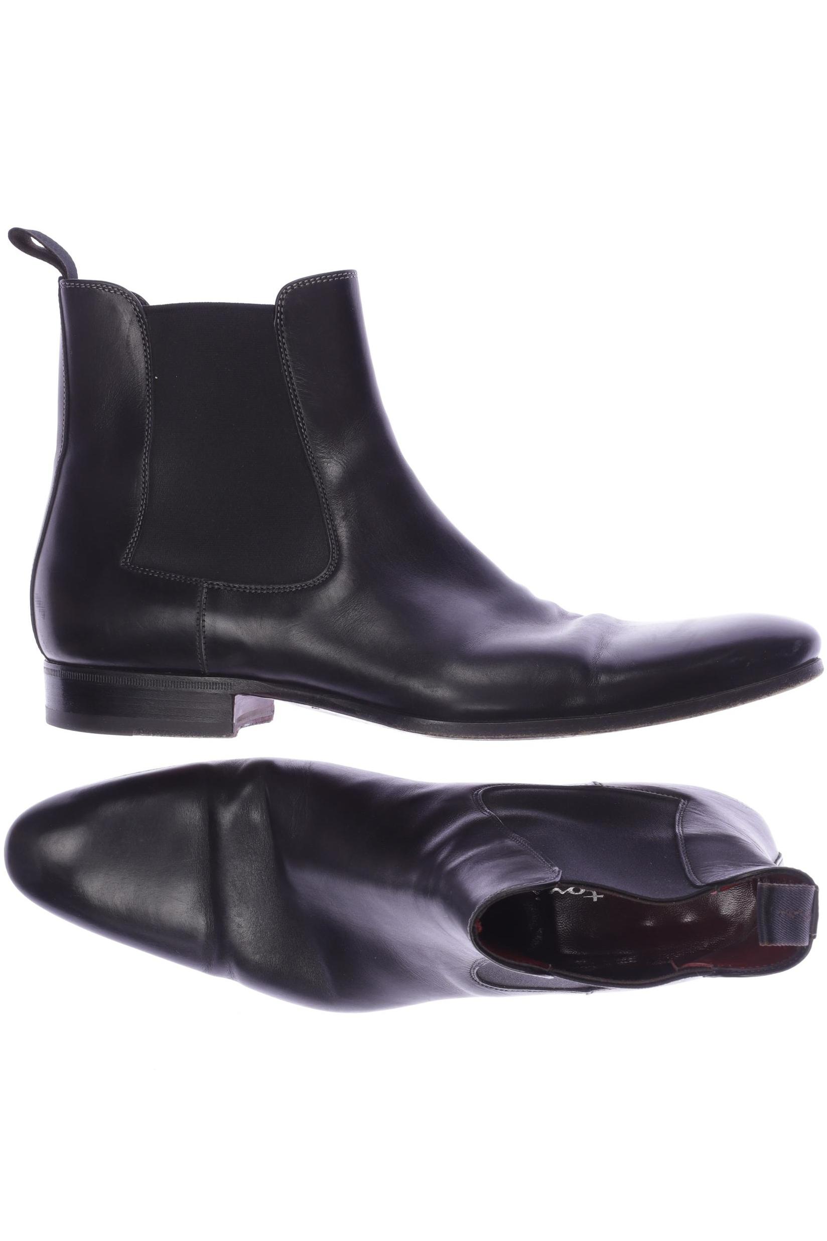 

Santoni Herren Halbschuh, schwarz