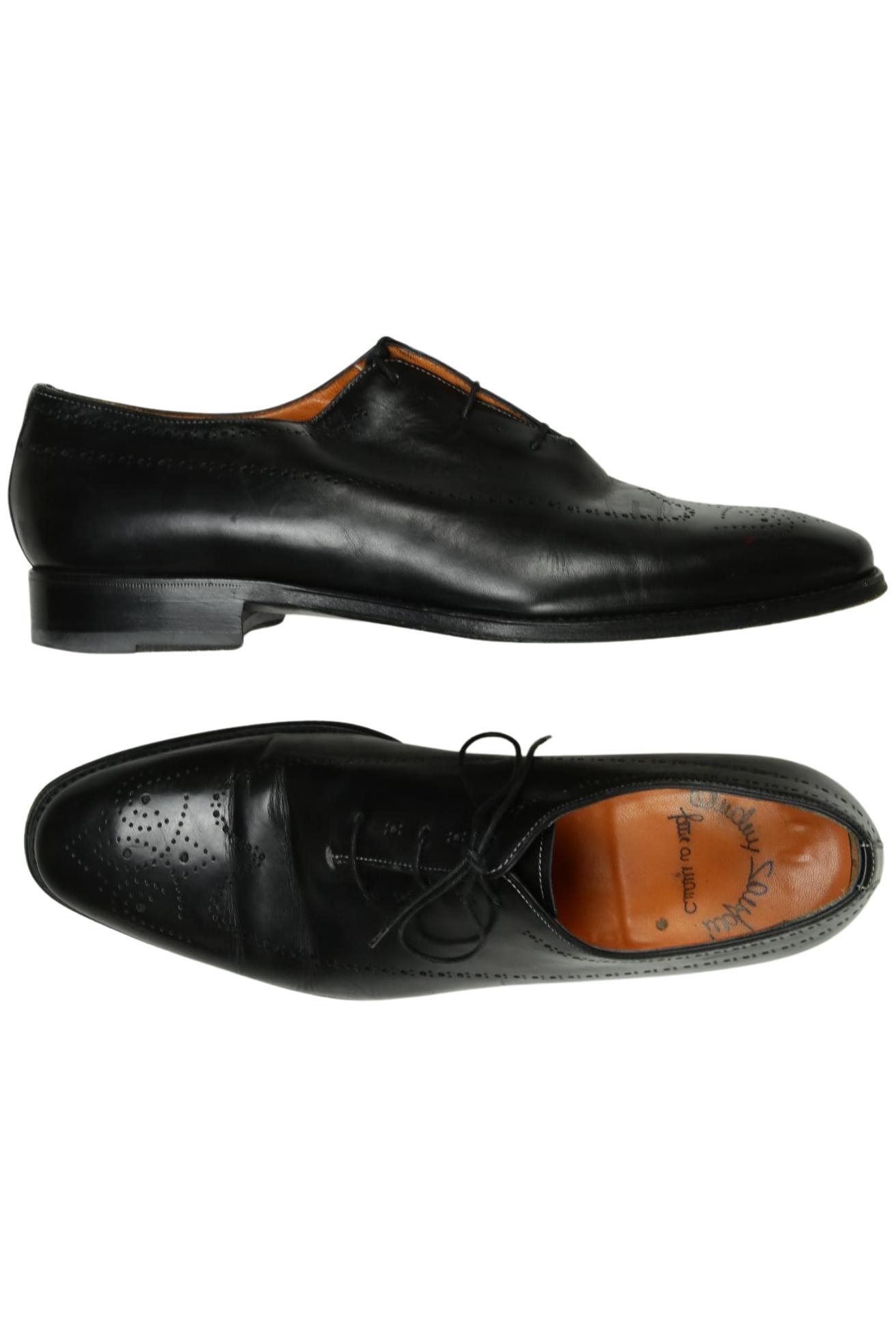 

Santoni Herren Halbschuh, schwarz, Gr. 7