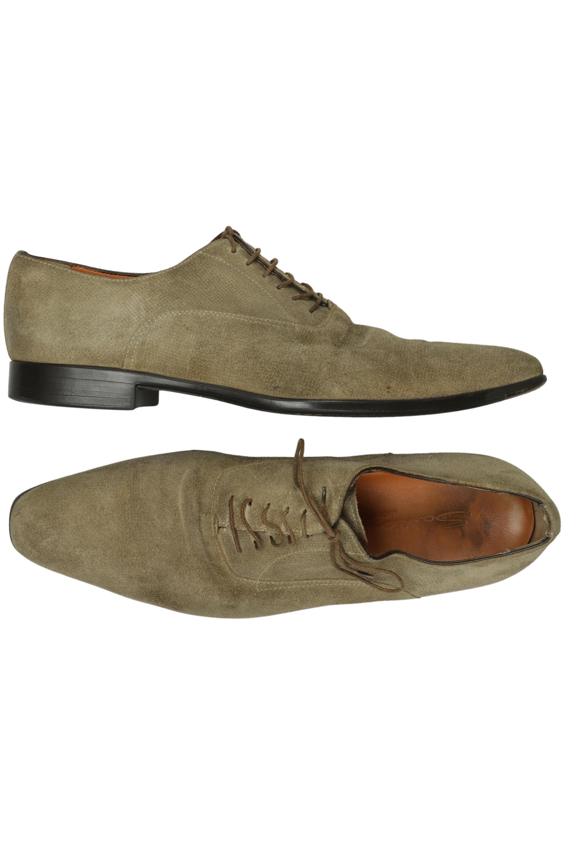 

Santoni Herren Halbschuh, beige, Gr. 40