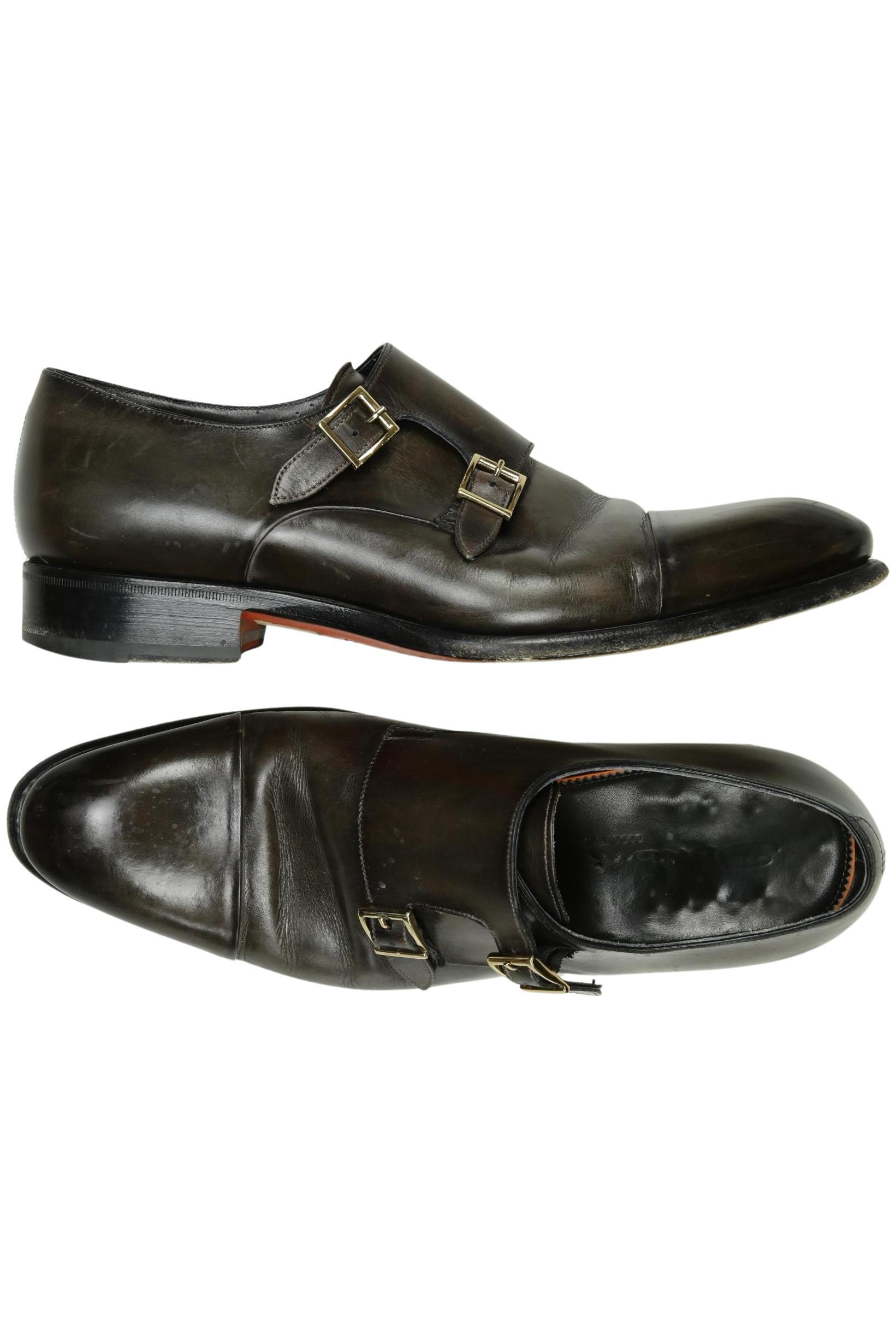 

Santoni Herren Halbschuh, braun, Gr. 8.5