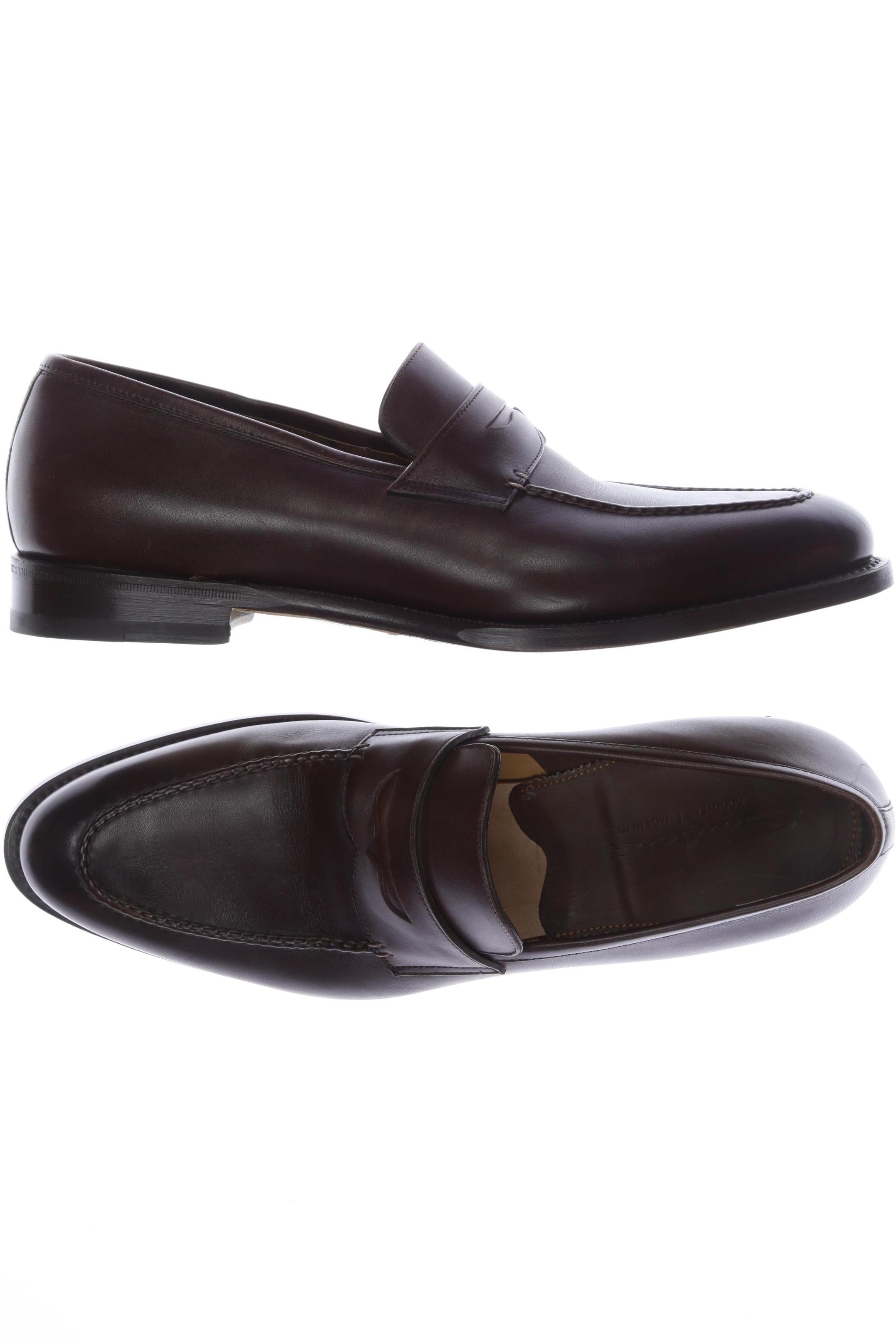 

Santoni Herren Halbschuh, braun, Gr. 42