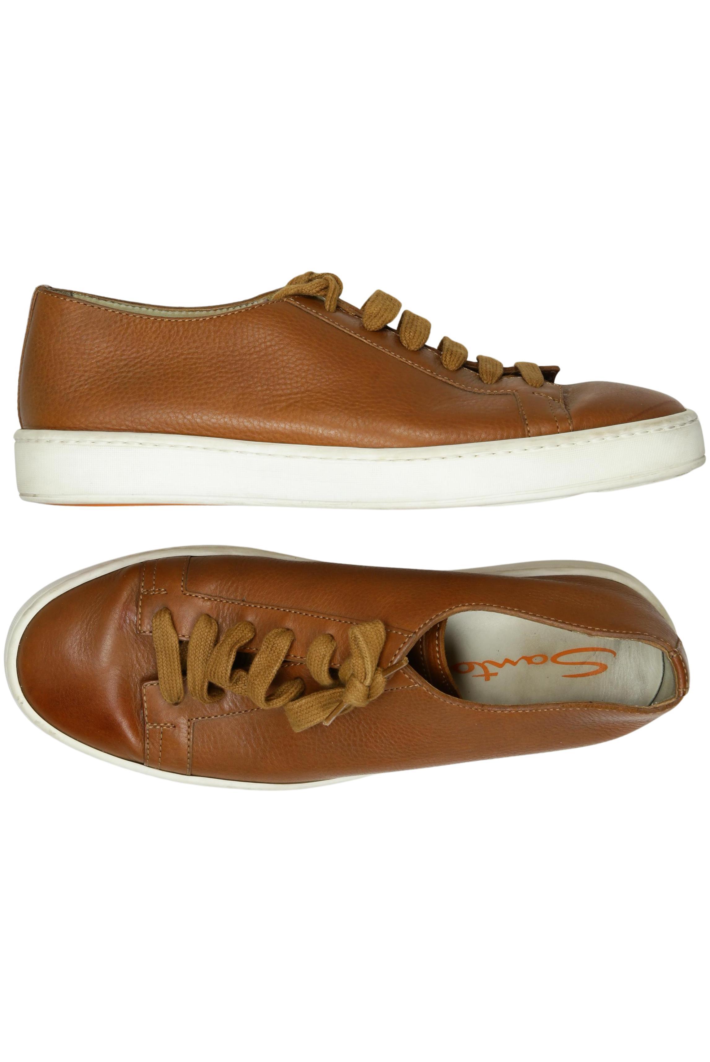 

Santoni Herren Halbschuh, braun, Gr. 9