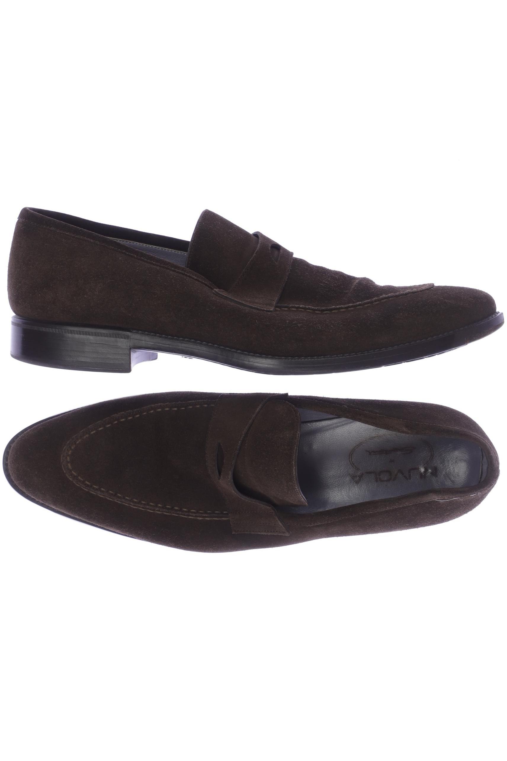 

Santoni Herren Halbschuh, braun, Gr. 50