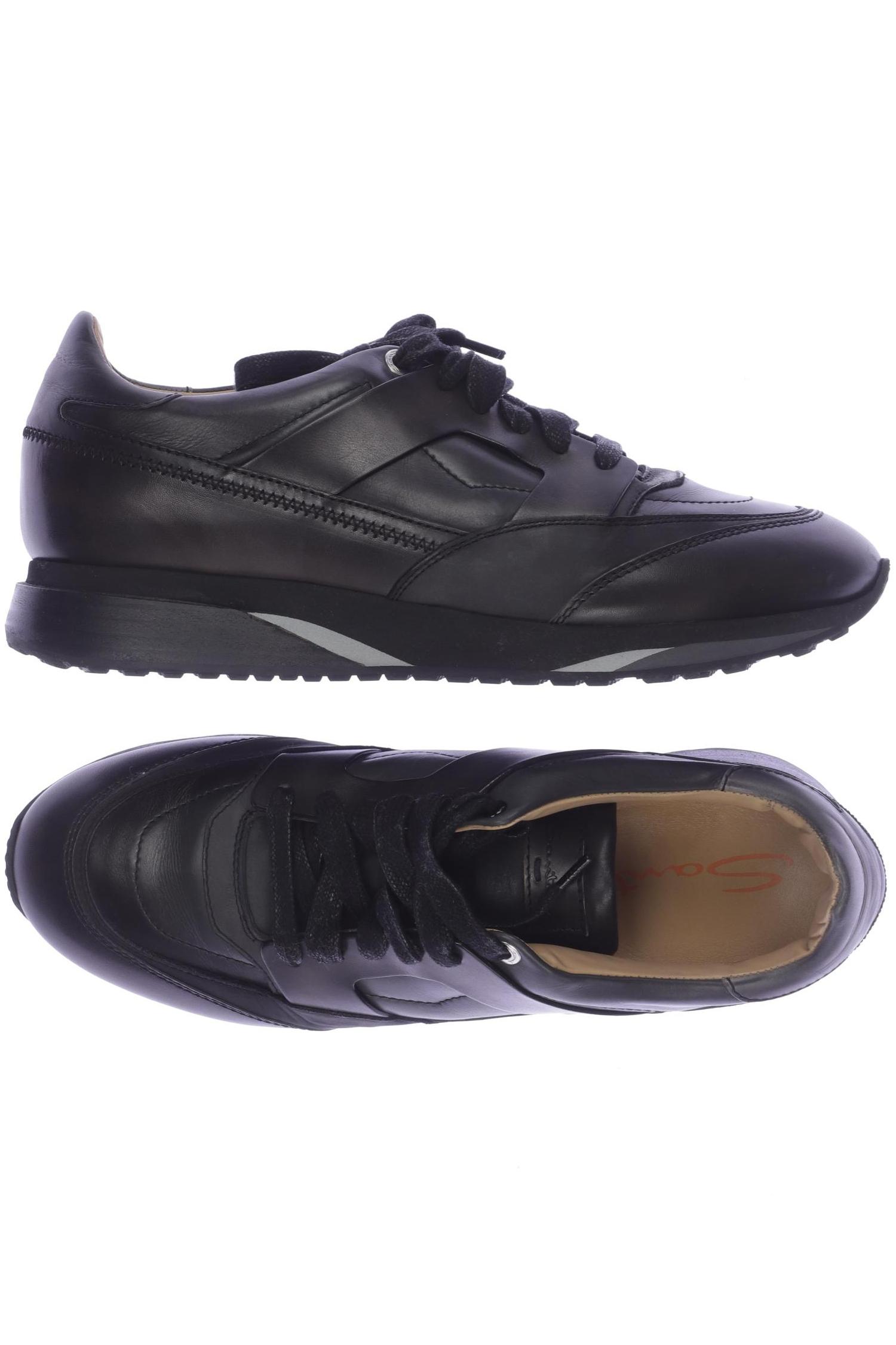 

Santoni Herren Halbschuh, schwarz