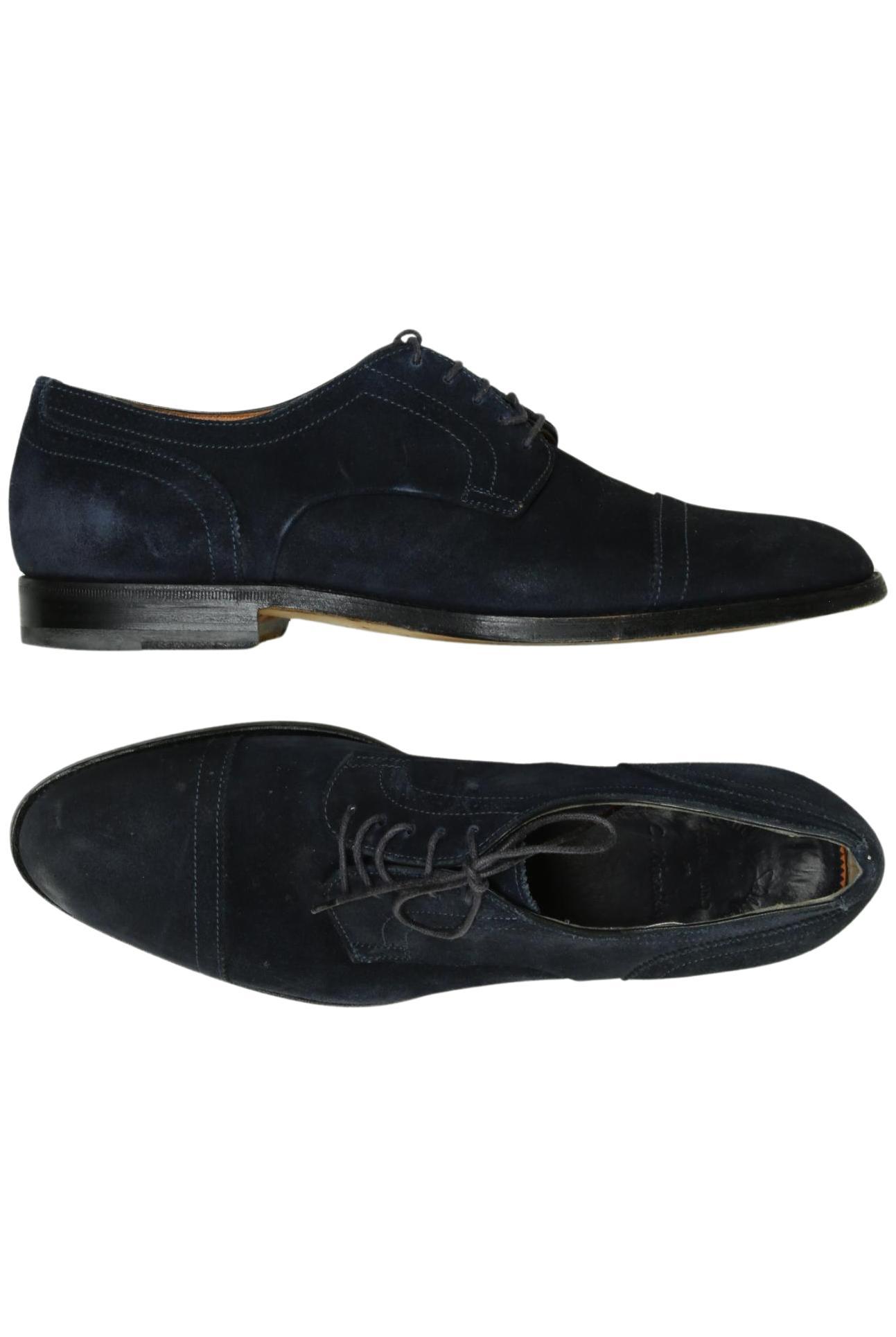Thumbnail - Santoni Herren Halbschuh, marineblau, Gr. 7