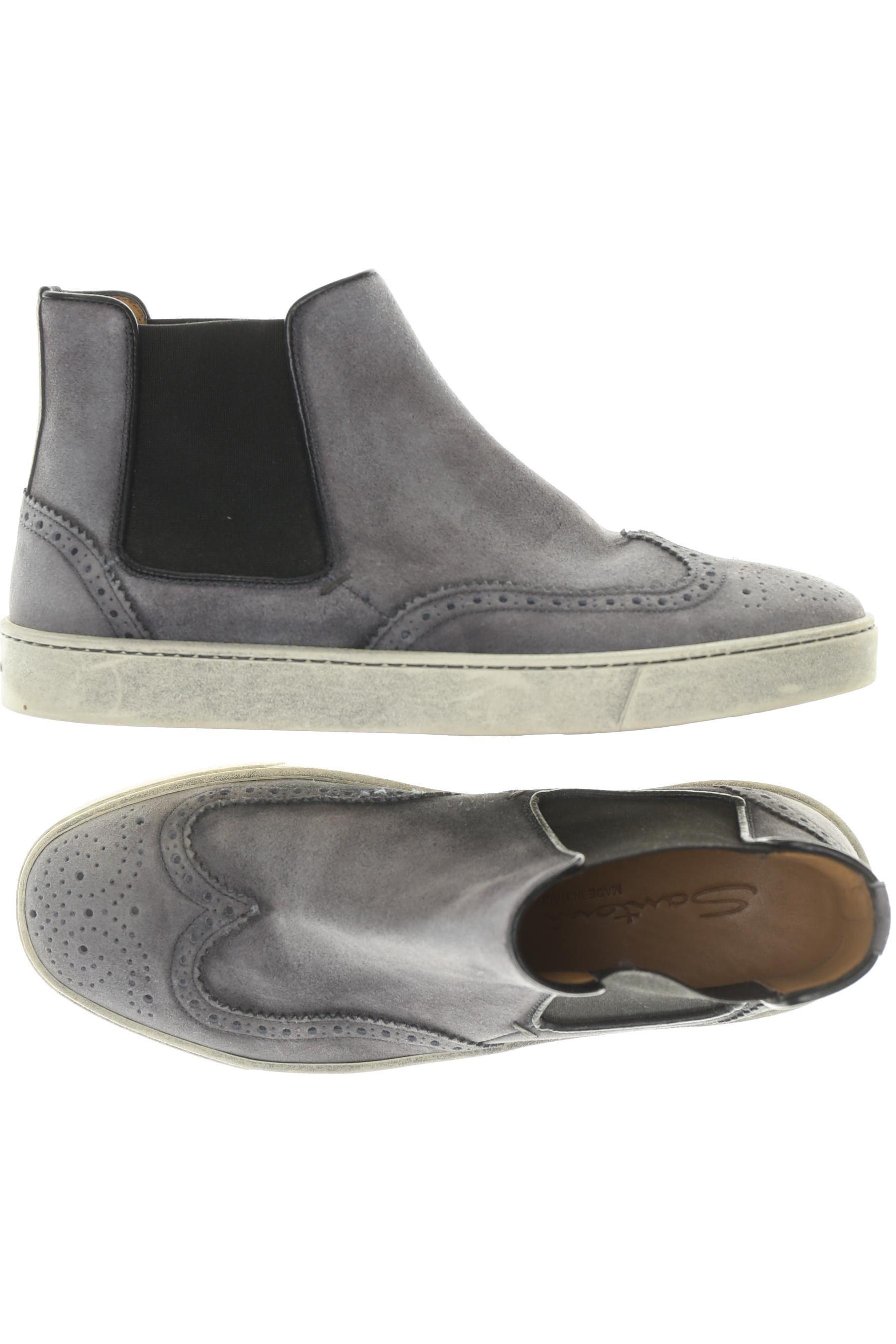 Thumbnail - Santoni Herren Stiefel, grau, Gr. 6.5