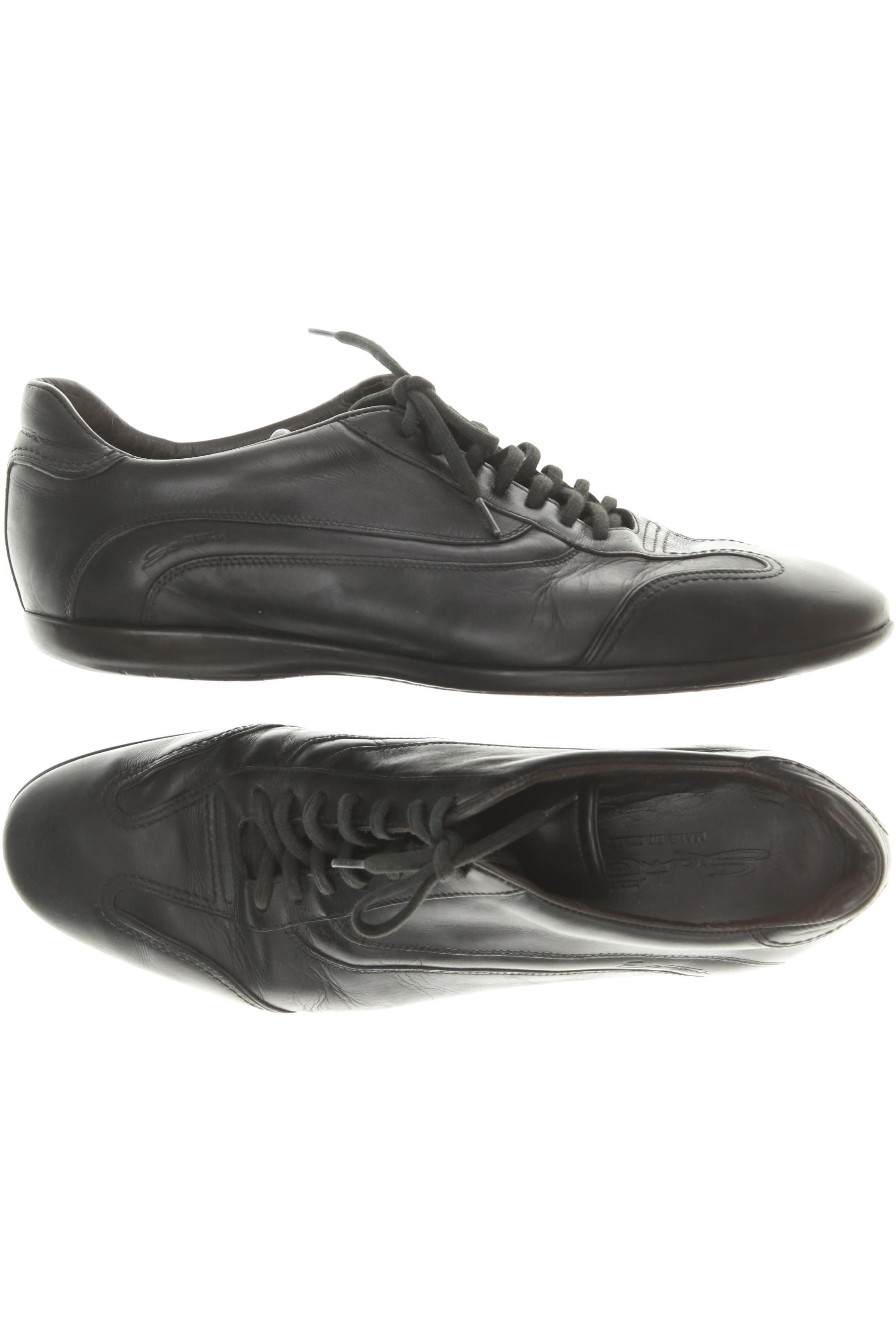 Thumbnail - Santoni Herren Halbschuh, schwarz, Gr. 9