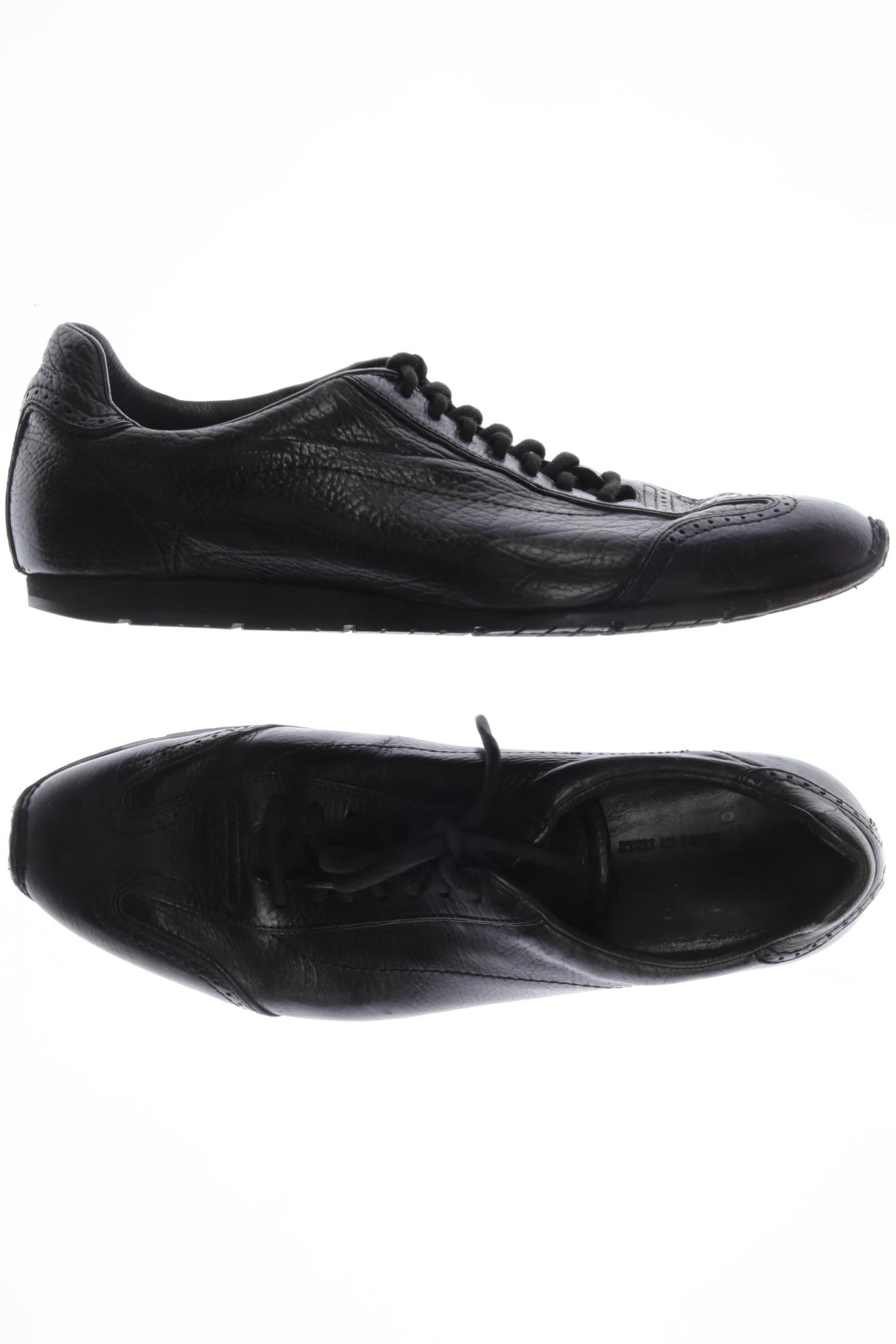 

Santoni Herren Sneakers, schwarz, Gr. 8