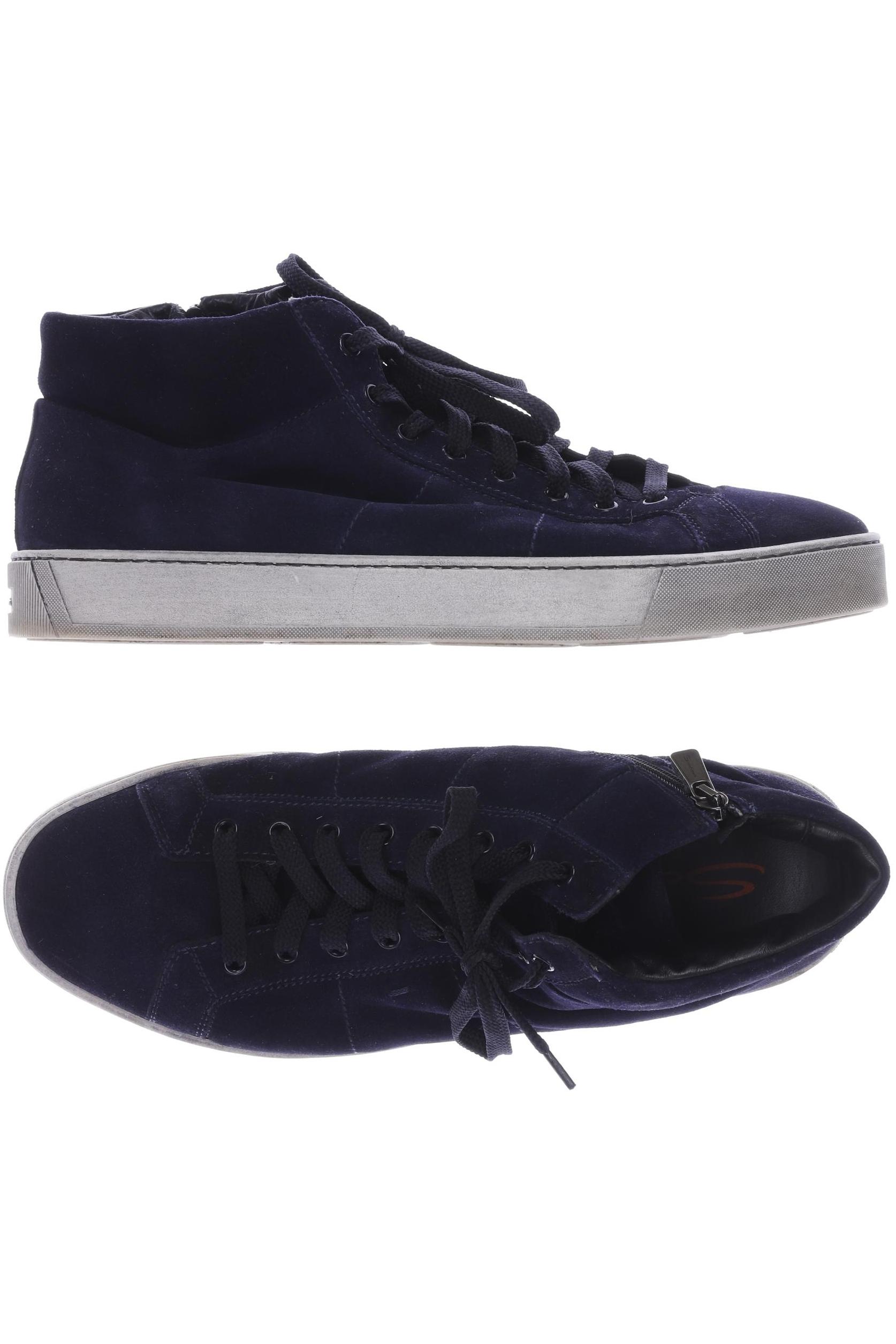 

Santoni Herren Sneakers, marineblau