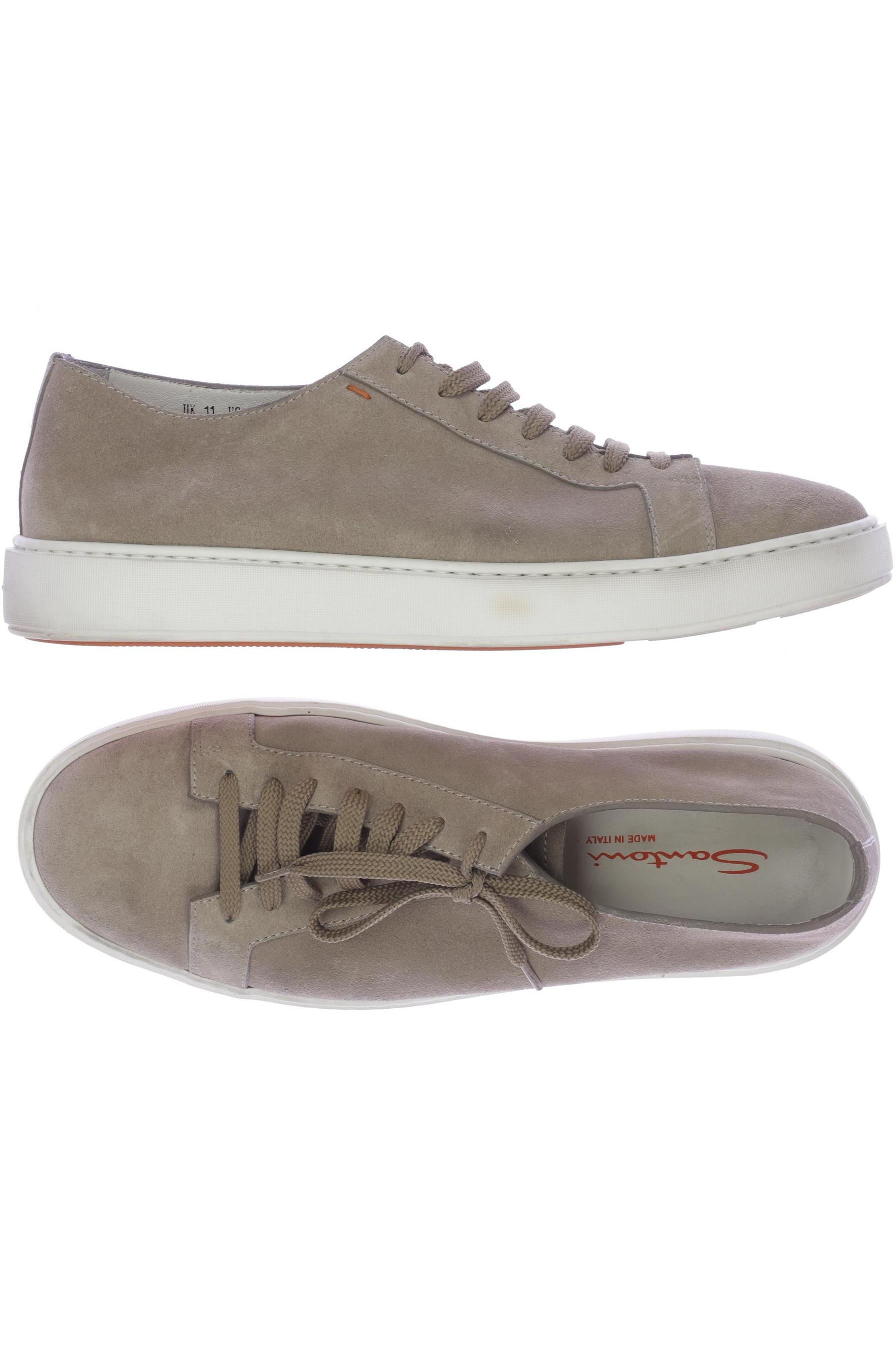 

Santoni Herren Sneakers, beige, Gr. 11