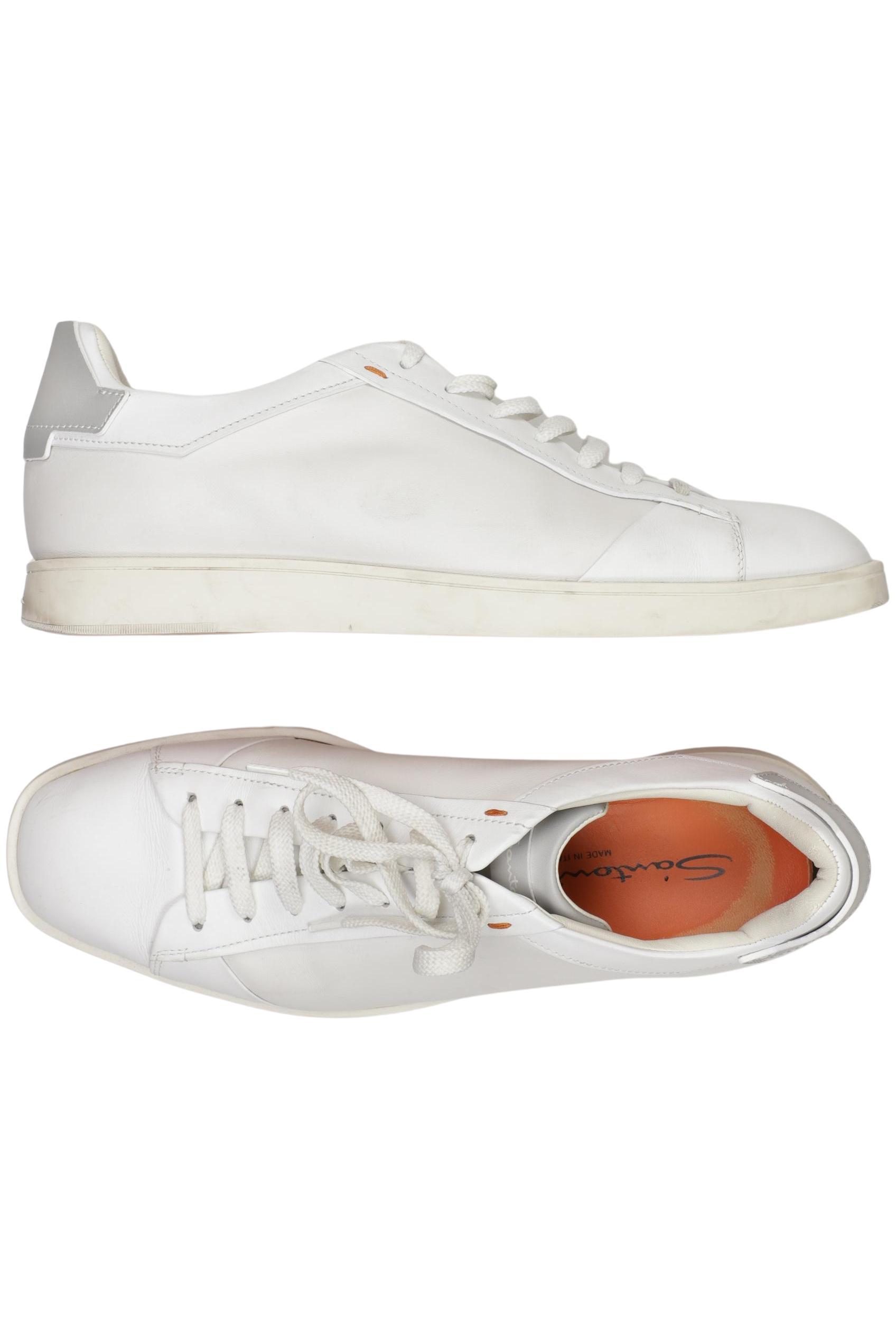 

Santoni Herren Sneakers, weiß, Gr. 9
