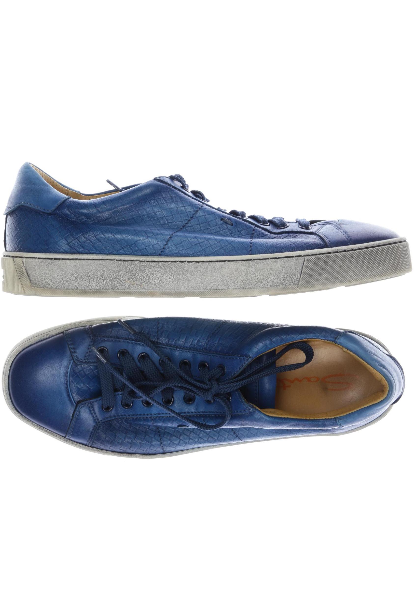 

Santoni Herren Sneakers, blau, Gr. 10