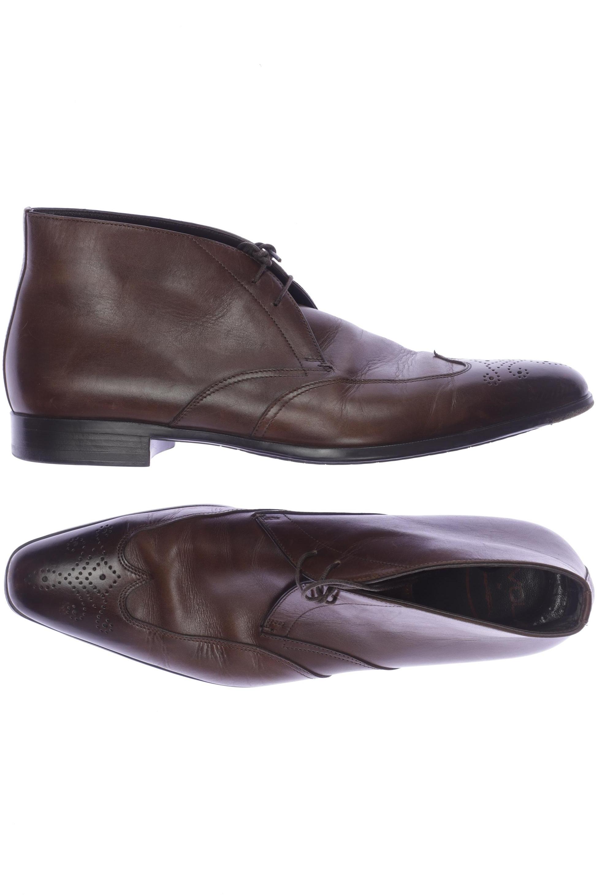 

Santoni Herren Stiefel, braun, Gr. 8