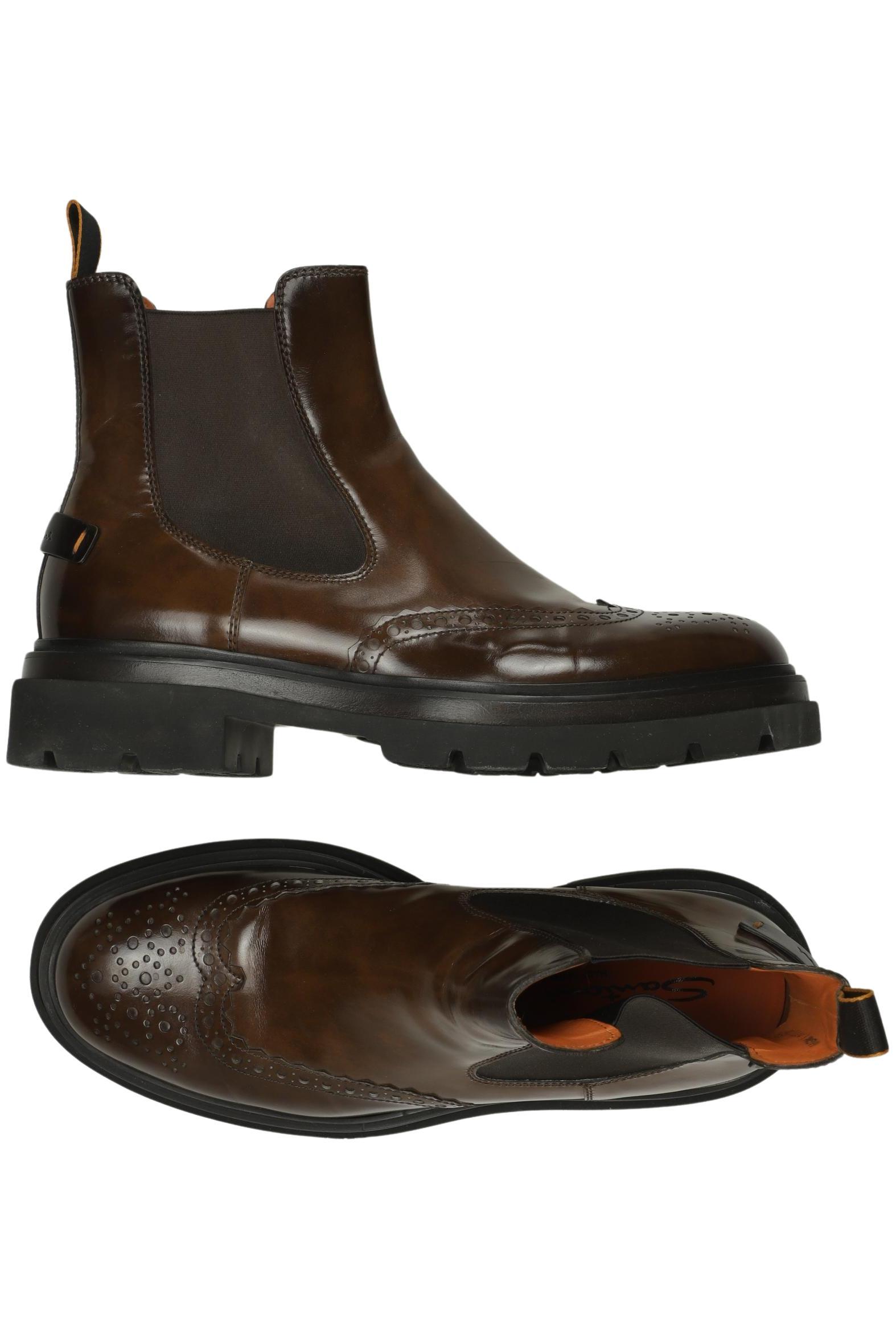 

Santoni Herren Stiefel, braun, Gr. 9