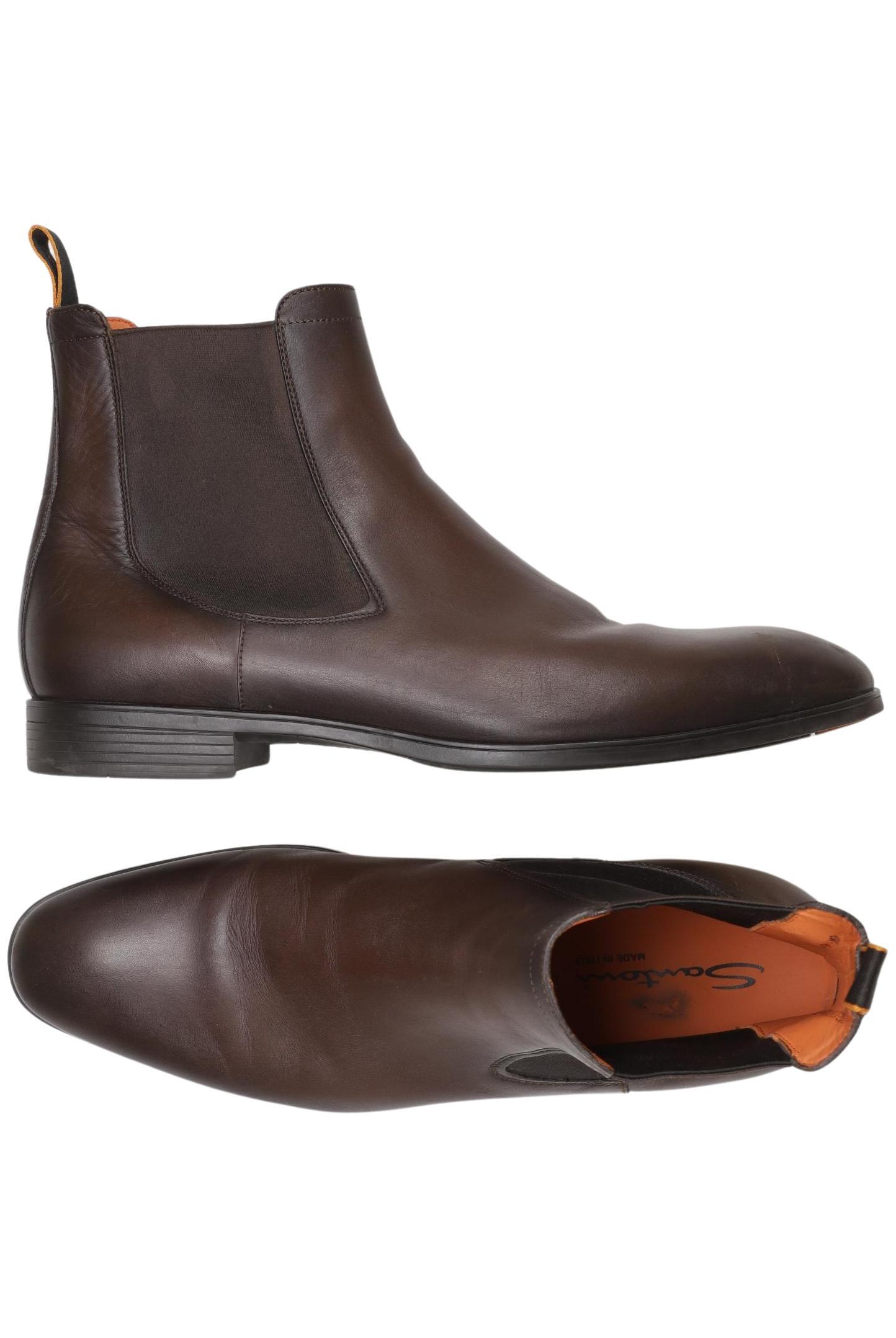 

Santoni Herren Stiefel, braun, Gr. 8