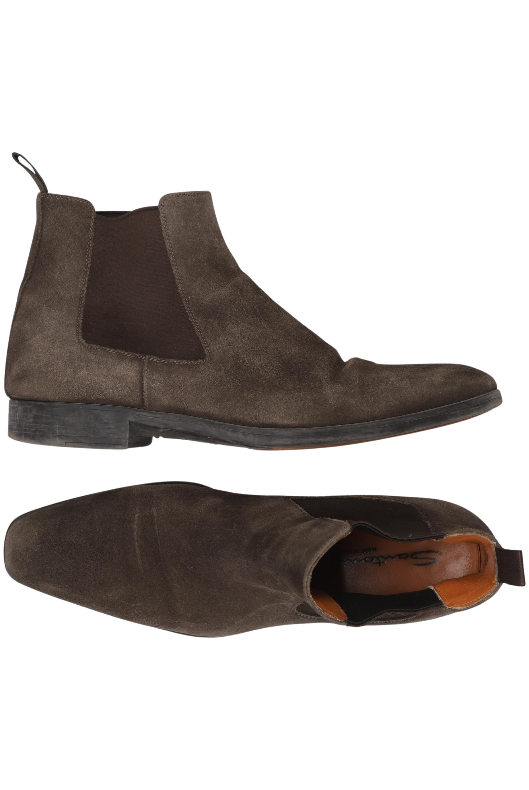 Thumbnail - Santoni Herren Stiefel, braun, Gr. 10.5