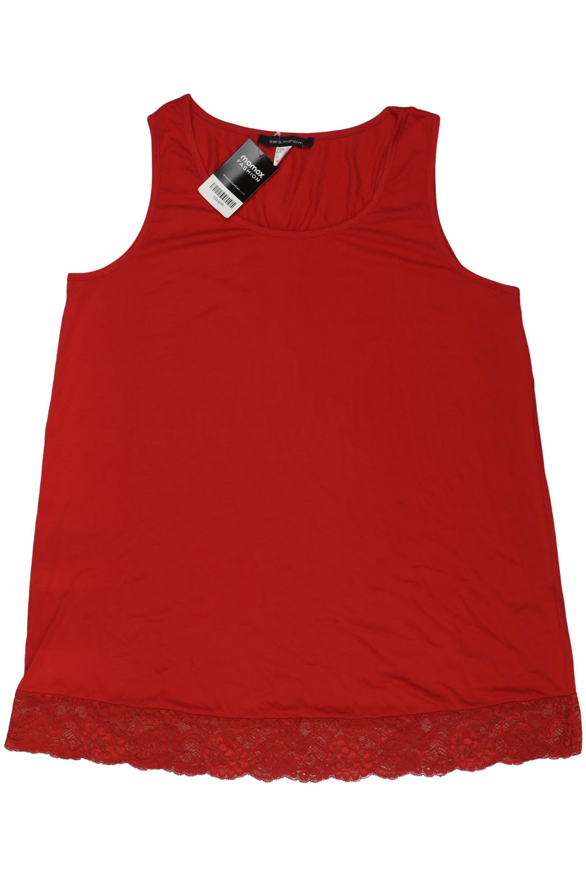

Sara Lindholm Damen Top, rot, Gr. 44