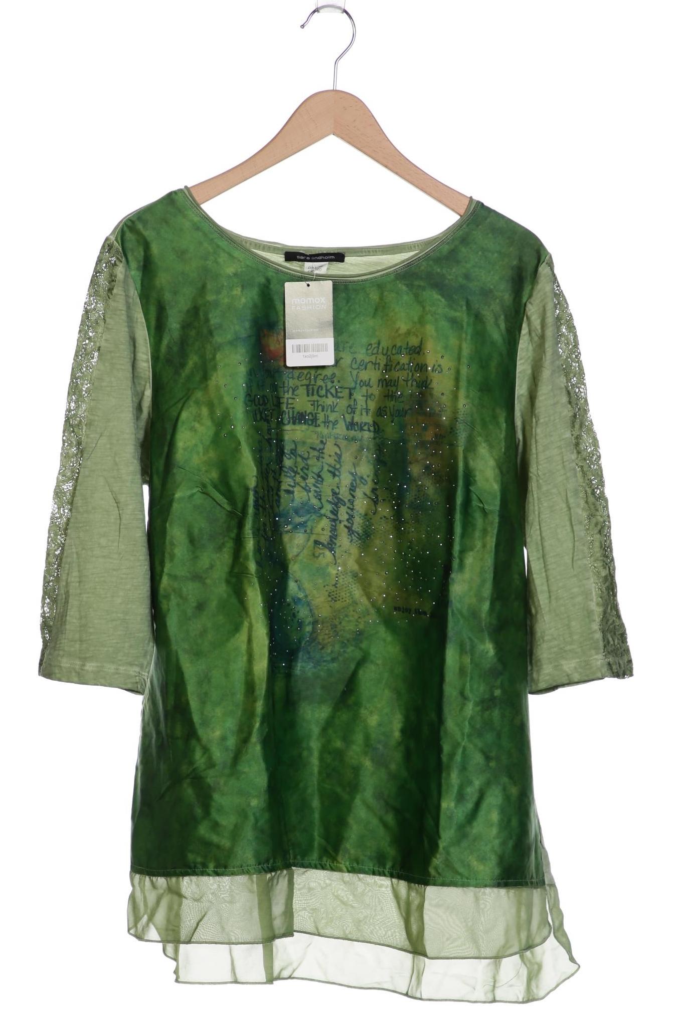 

Sara Lindholm Damen Langarmshirt, grün, Gr. 48