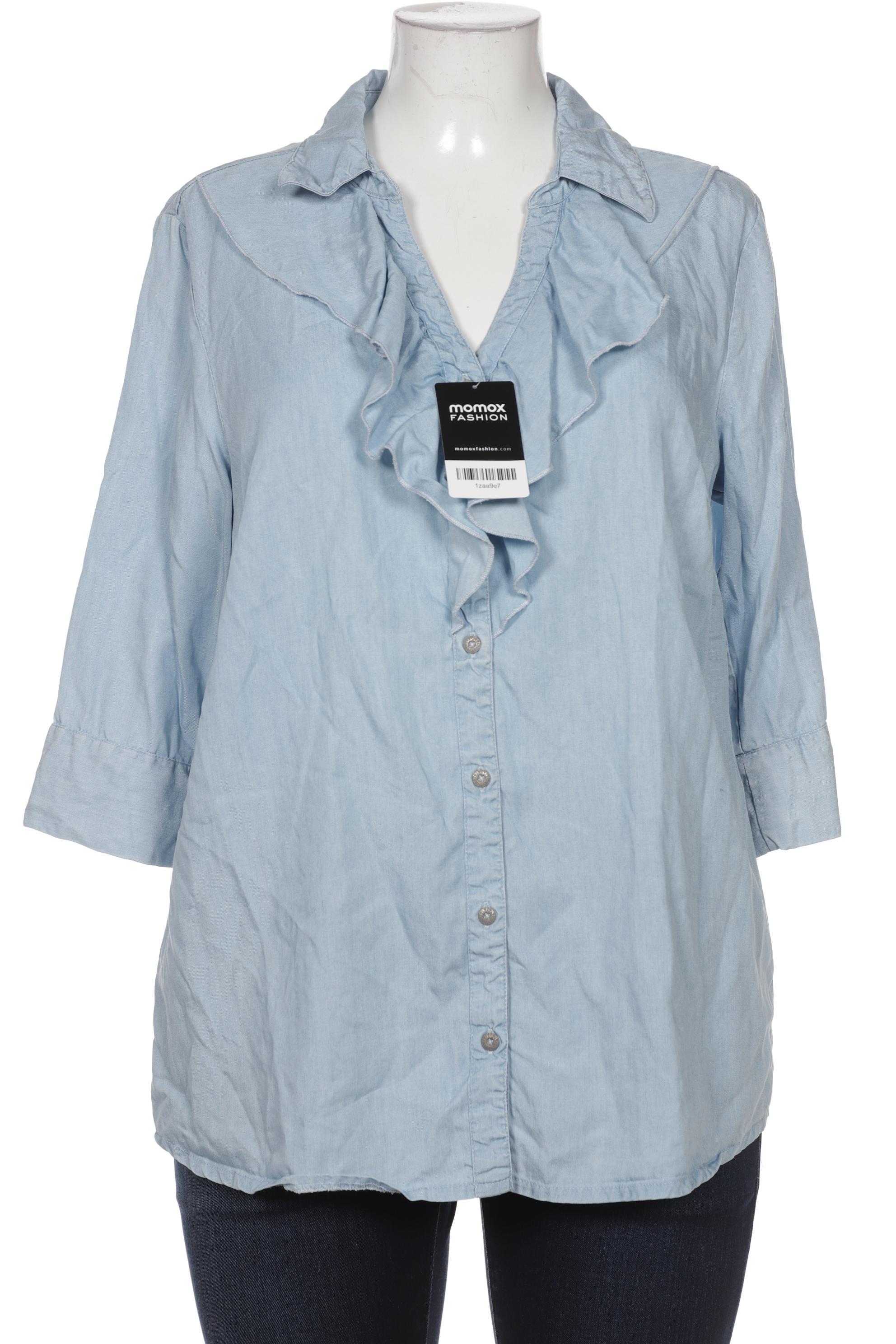

Sara Lindholm Damen Bluse, blau, Gr. 42