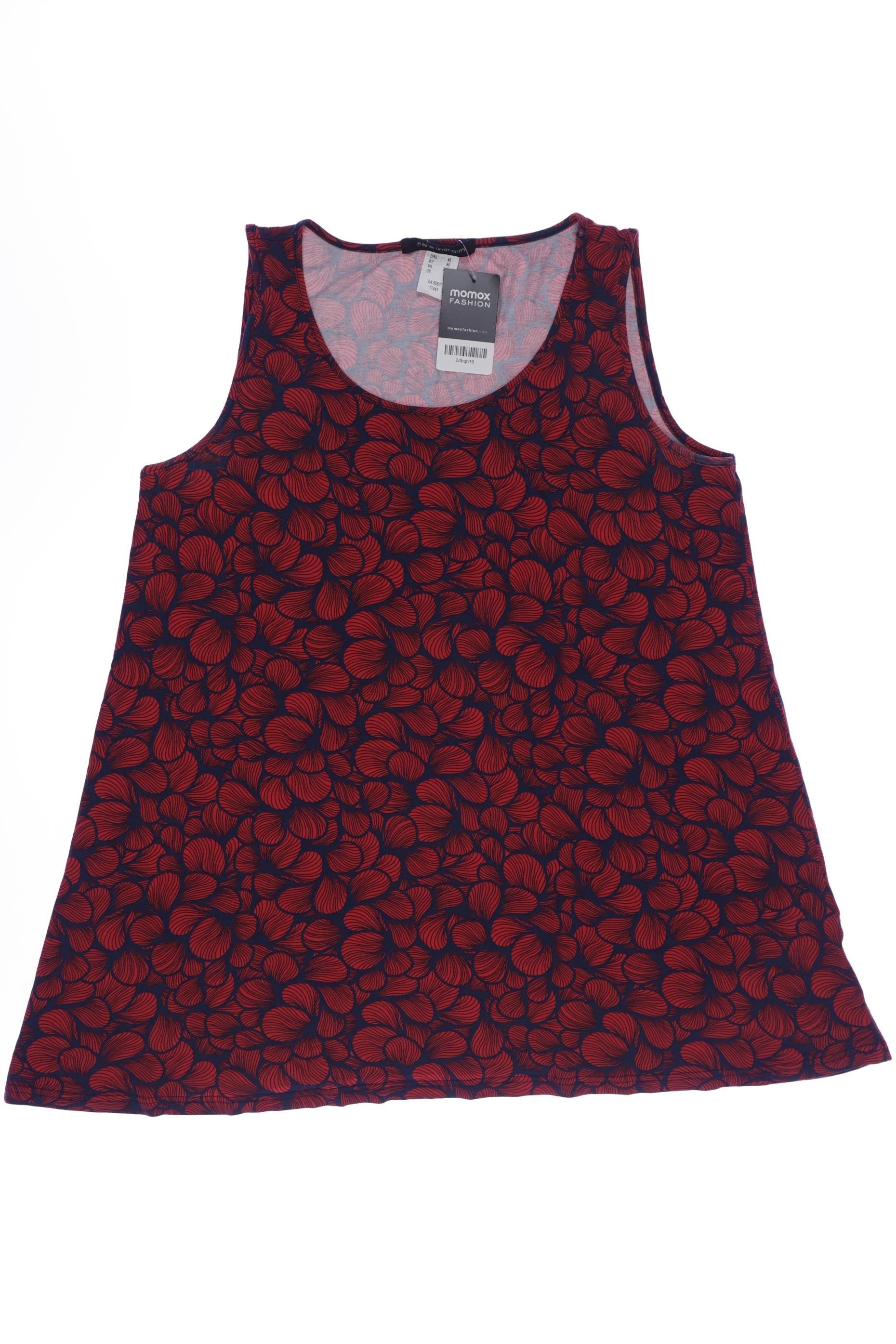 

Sara Lindholm Damen Top, rot, Gr. 46